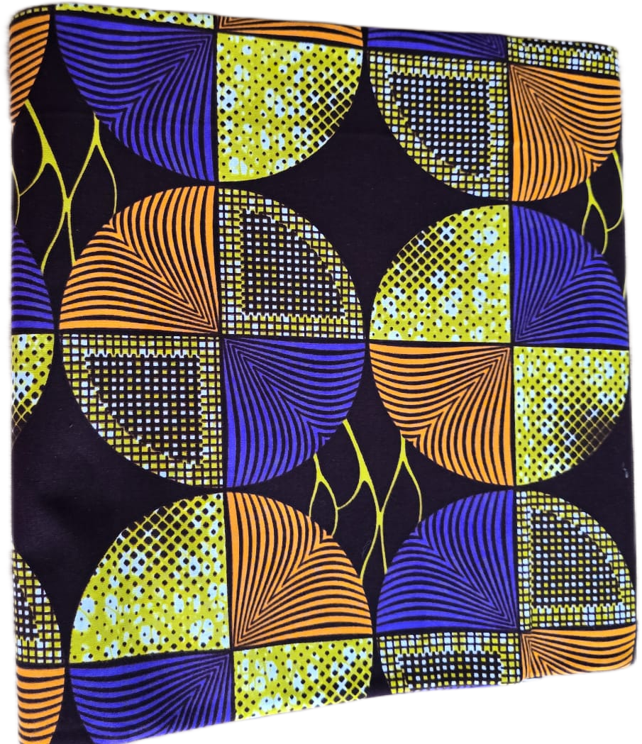 African Wax Fabric/Wax Clothes/Ghanaian Wax Print/Nigerian Ankara. 6 Yards Piece - Image 7