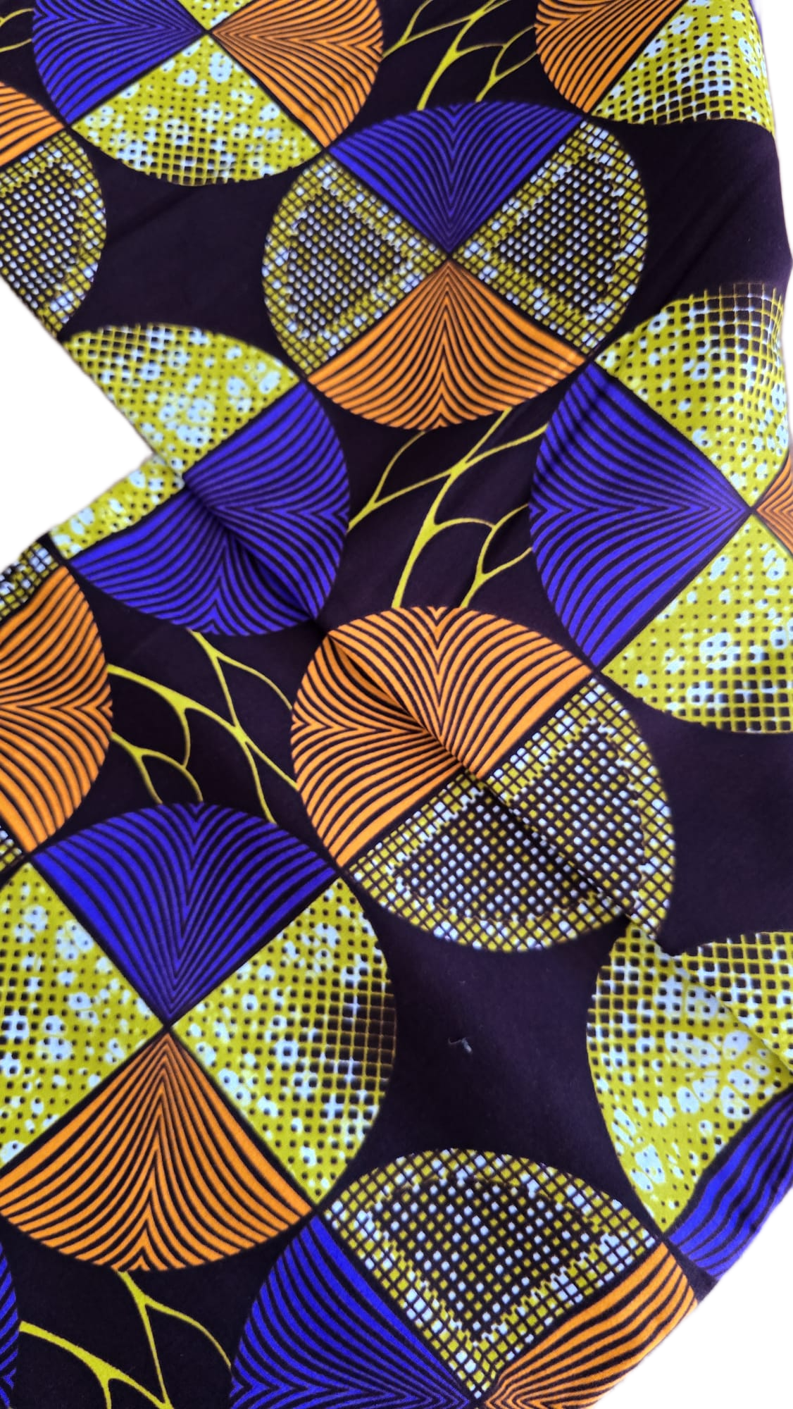African Wax Fabric/Wax Clothes/Ghanaian Wax Print/Nigerian Ankara. 6 Yards Piece - Image 10
