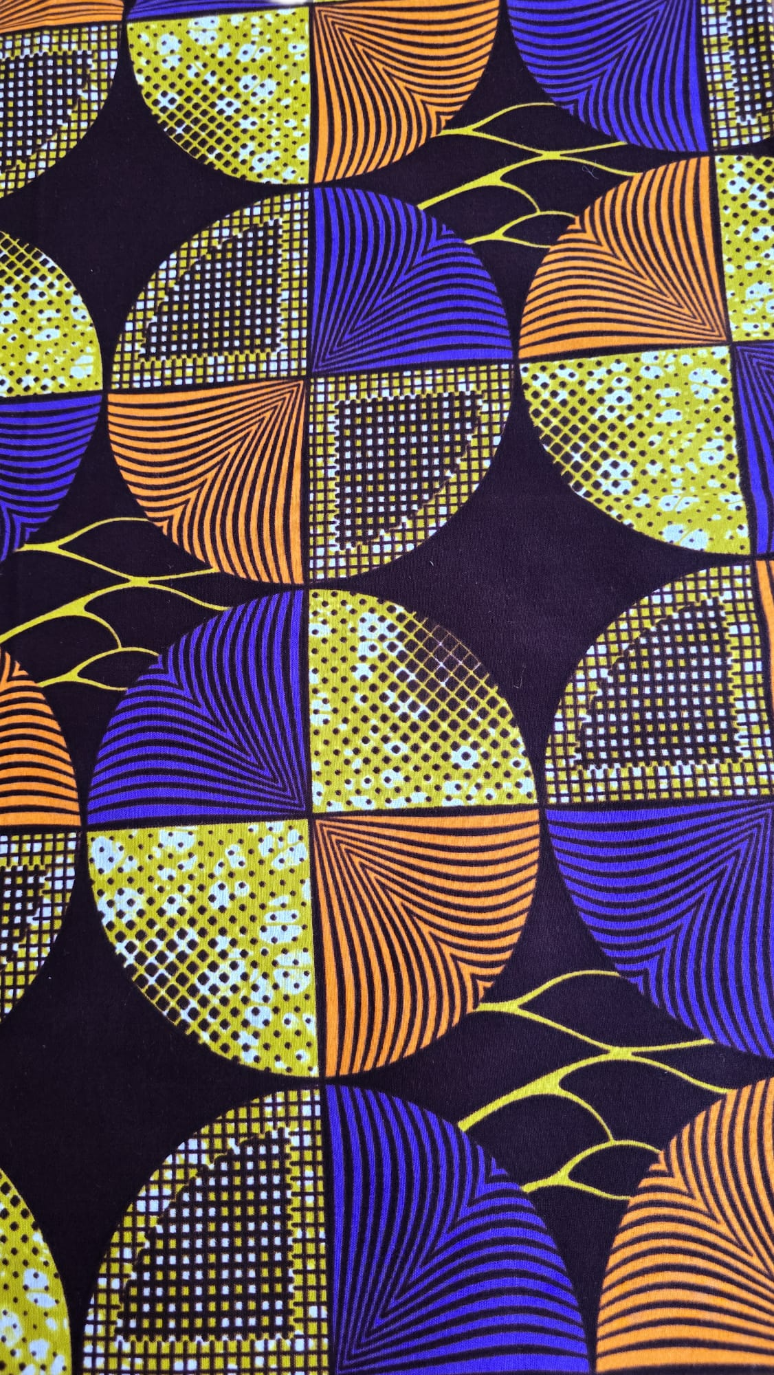 African Wax Fabric/Wax Clothes/Ghanaian Wax Print/Nigerian Ankara. 6 Yards Piece - Image 11