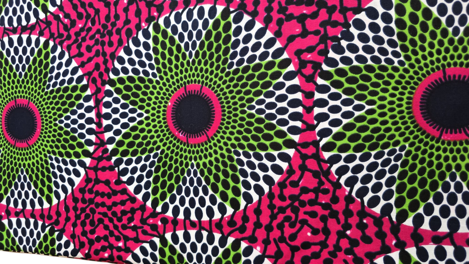 African Wax Fabric/Wax Clothes/Ghanaian Wax Print/Nigerian Ankara. 6 Yards Piece - Image 2