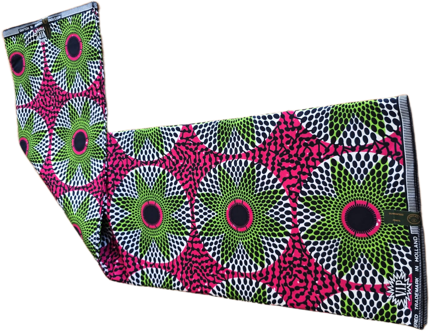 African Wax Fabric/Wax Clothes/Ghanaian Wax Print/Nigerian Ankara. 6 Yards Piece - Image 4