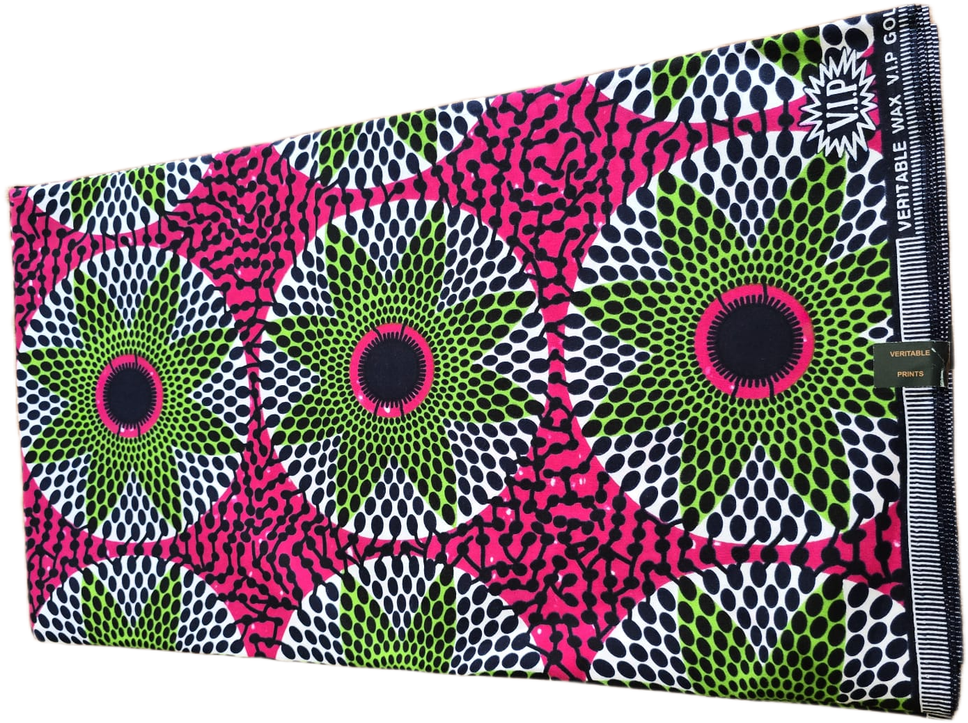 African Wax Fabric/Wax Clothes/Ghanaian Wax Print/Nigerian Ankara. 6 Yards Piece - Image 6