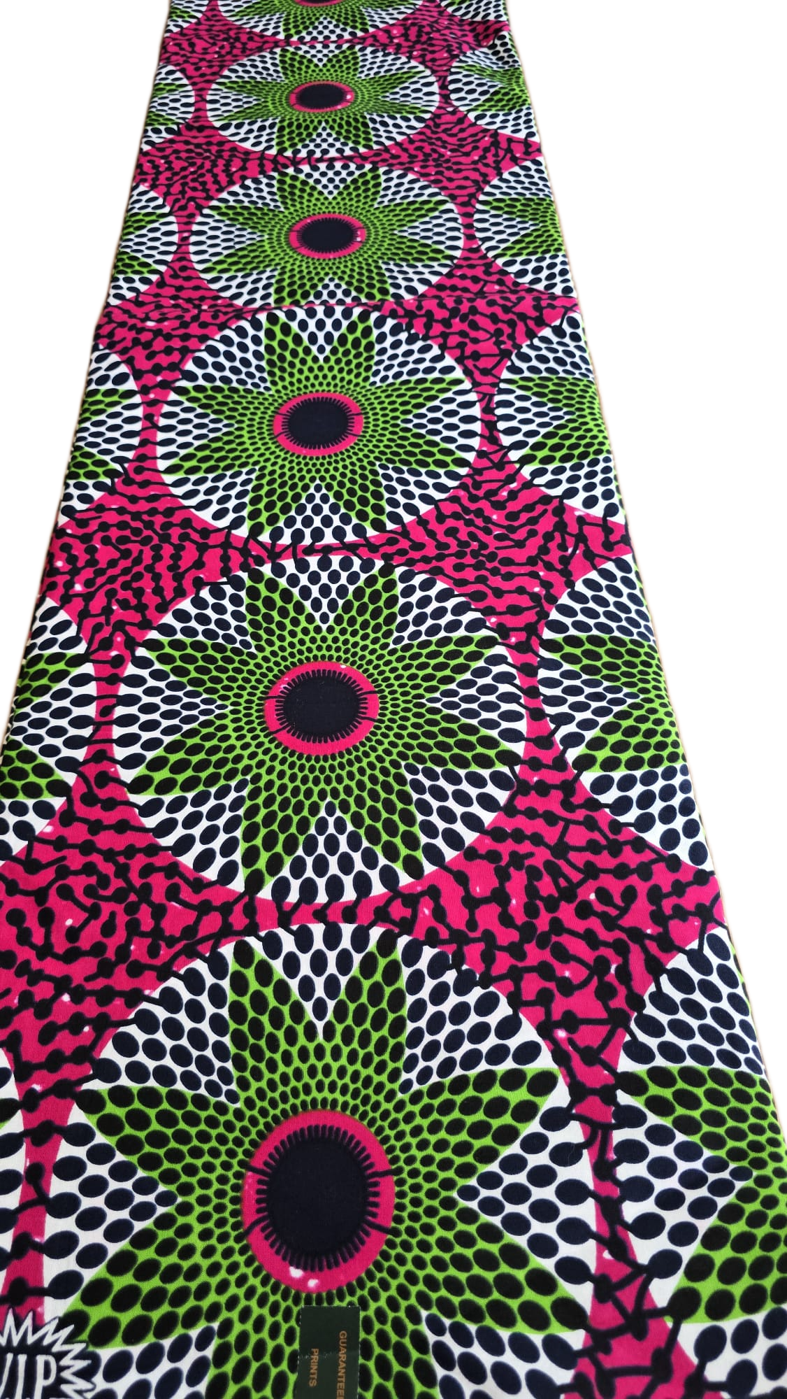 African Wax Fabric/Wax Clothes/Ghanaian Wax Print/Nigerian Ankara. 6 Yards Piece - Image 8