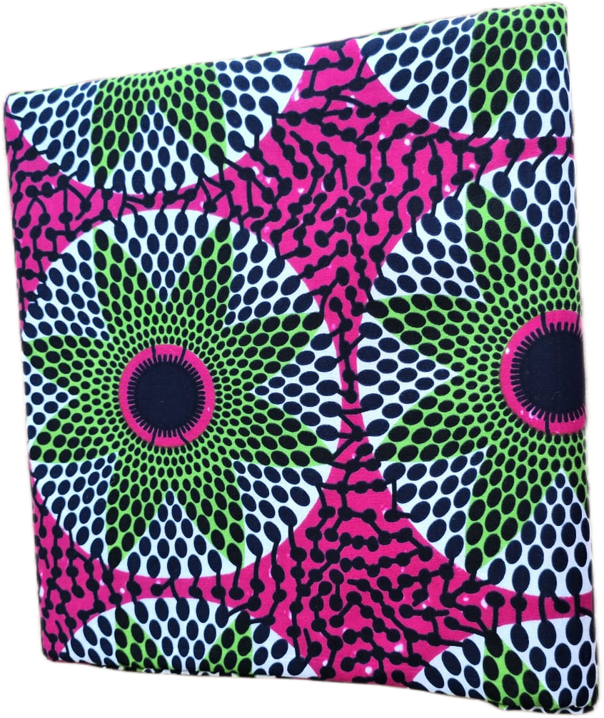 African Wax Fabric/Wax Clothes/Ghanaian Wax Print/Nigerian Ankara. 6 Yards Piece - Image 9