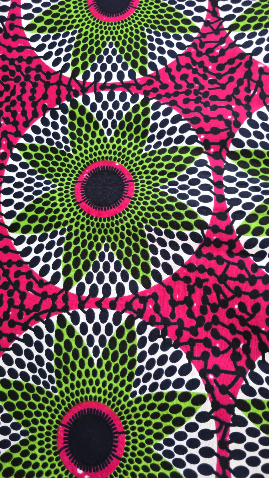African Wax Fabric/Wax Clothes/Ghanaian Wax Print/Nigerian Ankara. 6 Yards Piece - Image 10
