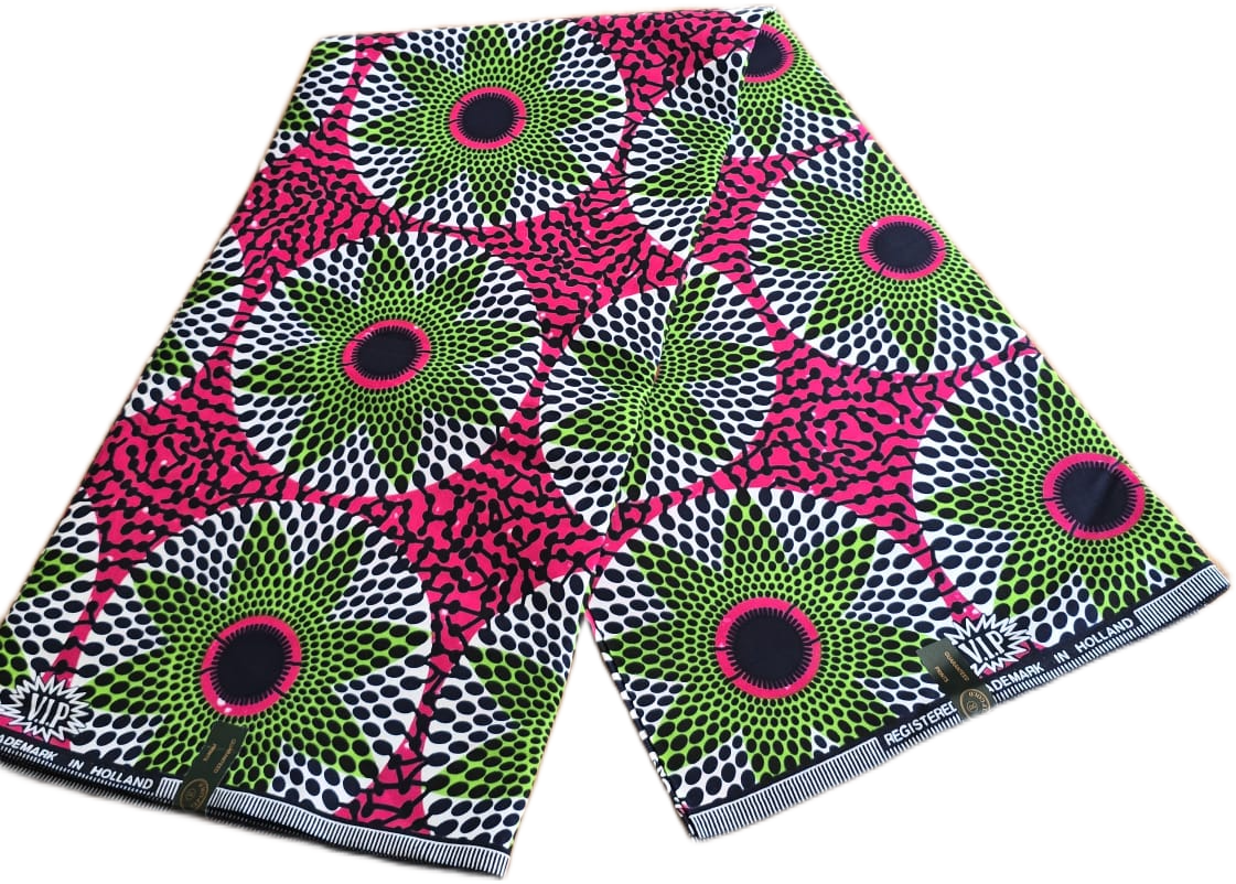 African Wax Fabric/Wax Clothes/Ghanaian Wax Print/Nigerian Ankara. 6 Yards Piece - Image 11