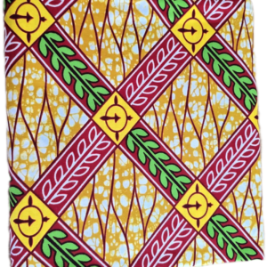 African Wax Fabric/Wax Clothes/Ghanaian Wax Print/Nigerian Ankara. 6 Yards Piece