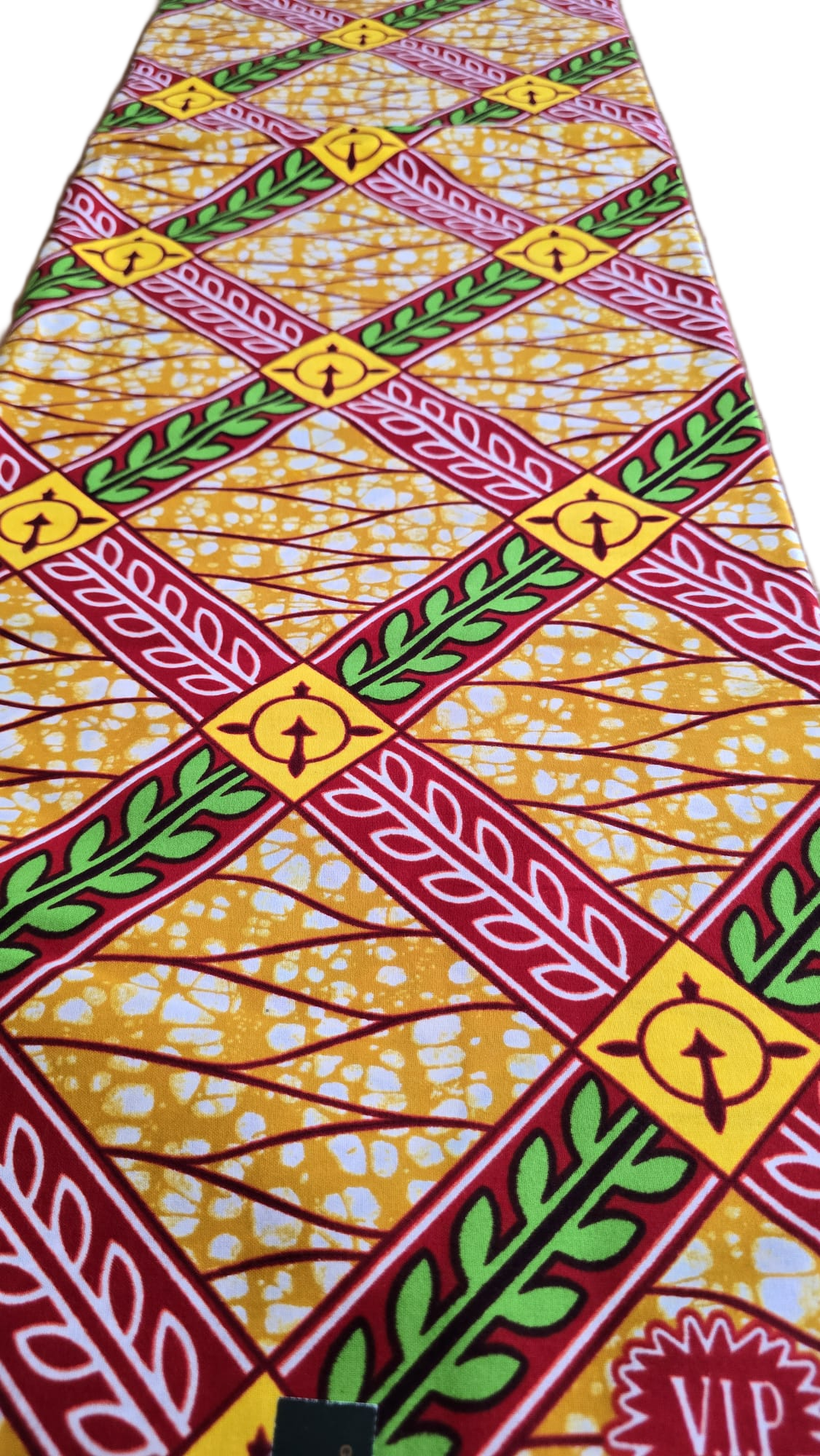 African Wax Fabric/Wax Clothes/Ghanaian Wax Print/Nigerian Ankara. 6 Yards Piece - Image 6