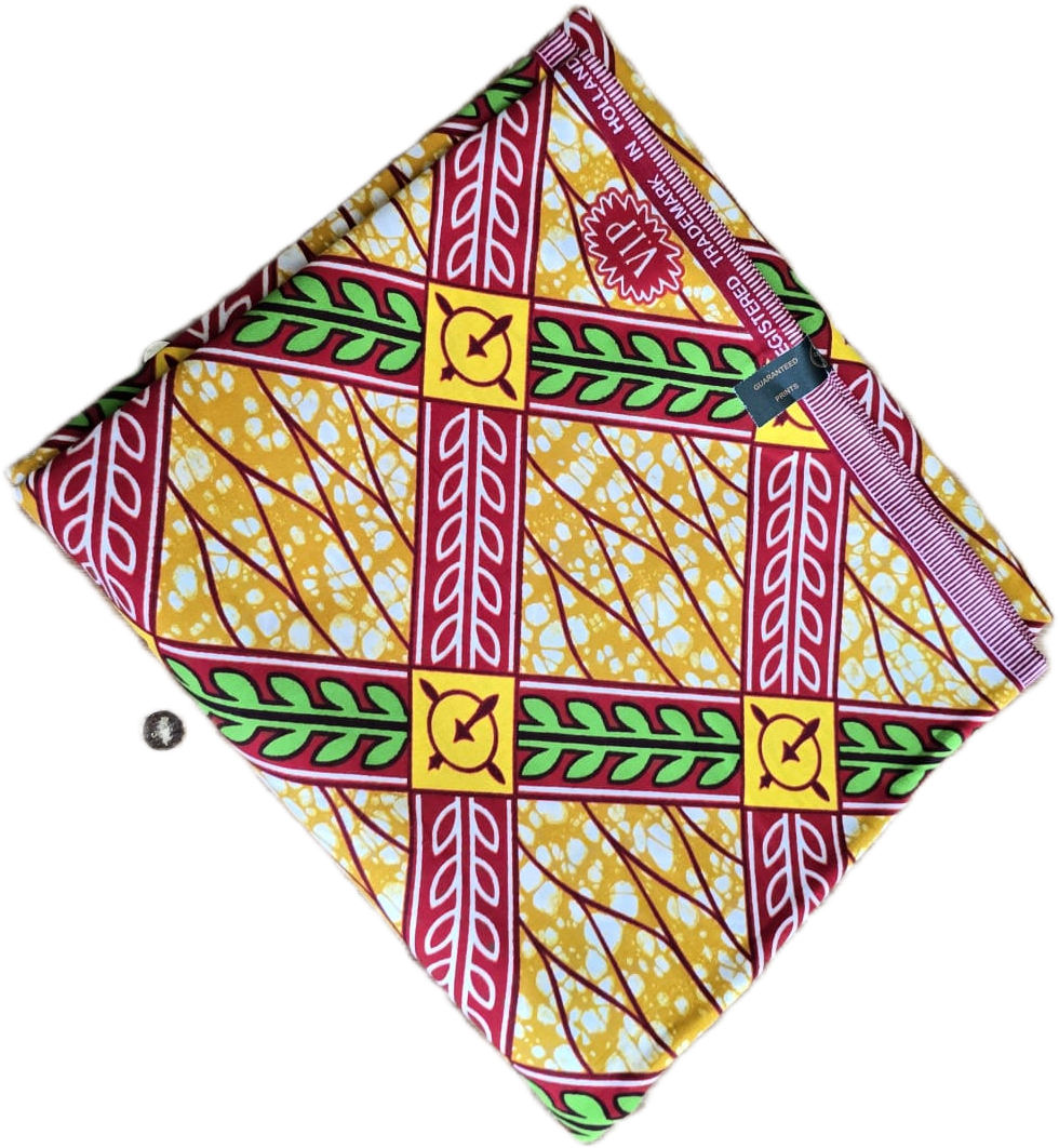 African Wax Fabric/Wax Clothes/Ghanaian Wax Print/Nigerian Ankara. 6 Yards Piece - Image 7