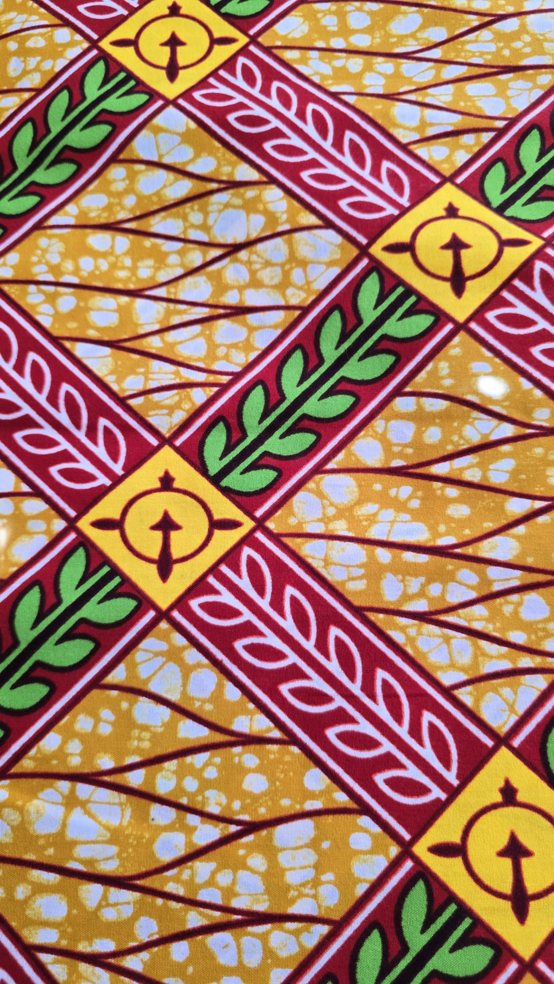 African Wax Fabric/Wax Clothes/Ghanaian Wax Print/Nigerian Ankara. 6 Yards Piece - Image 11