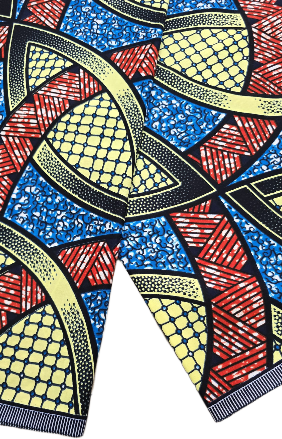 African Wax Fabric/Wax Clothes/Ghanaian Wax Print/Nigerian Ankara. 6 Yards Piece - Image 10