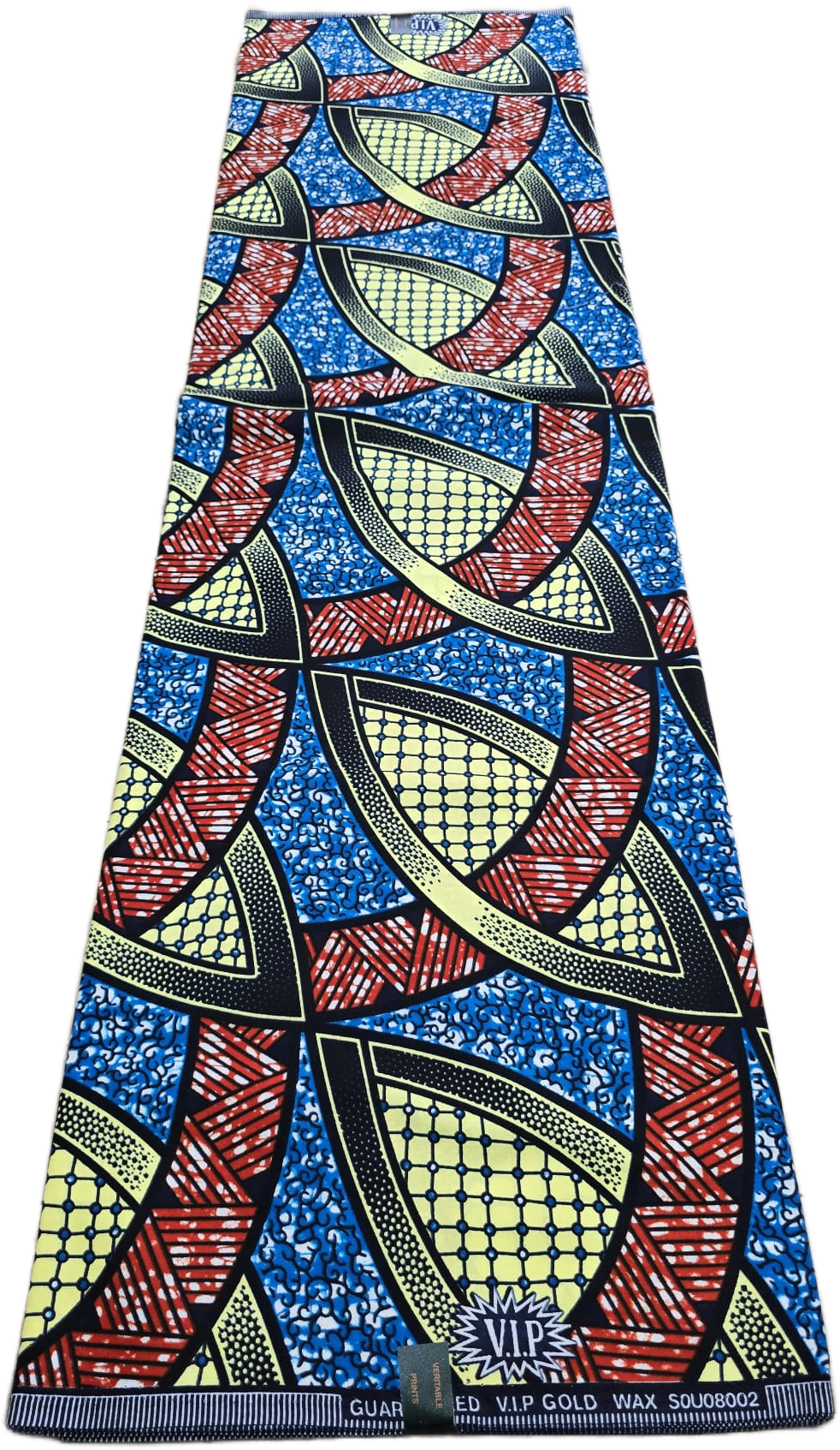 African Wax Fabric/Wax Clothes/Ghanaian Wax Print/Nigerian Ankara. 6 Yards Piece - Image 9