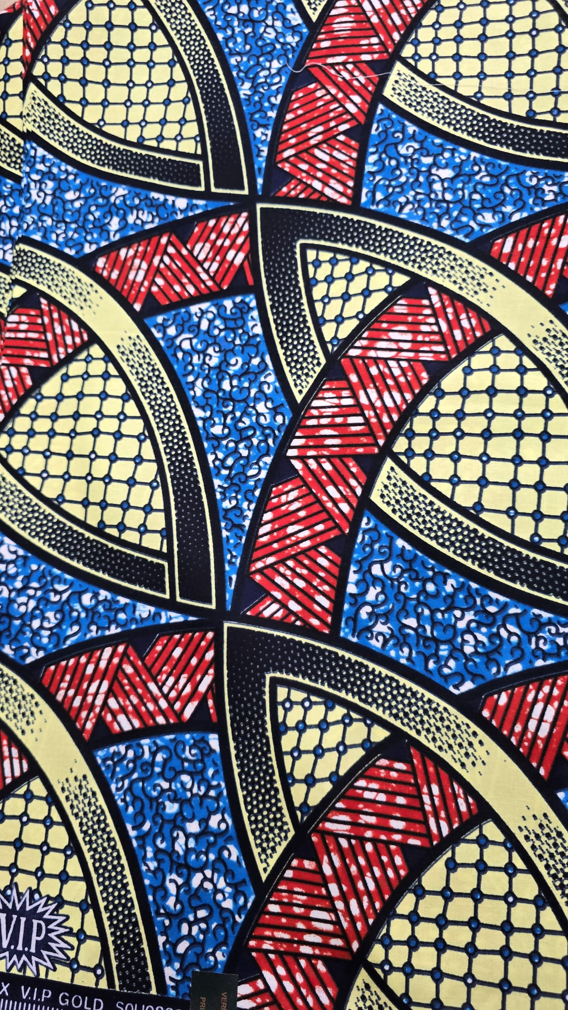 African Wax Fabric/Wax Clothes/Ghanaian Wax Print/Nigerian Ankara. 6 Yards Piece - Image 7