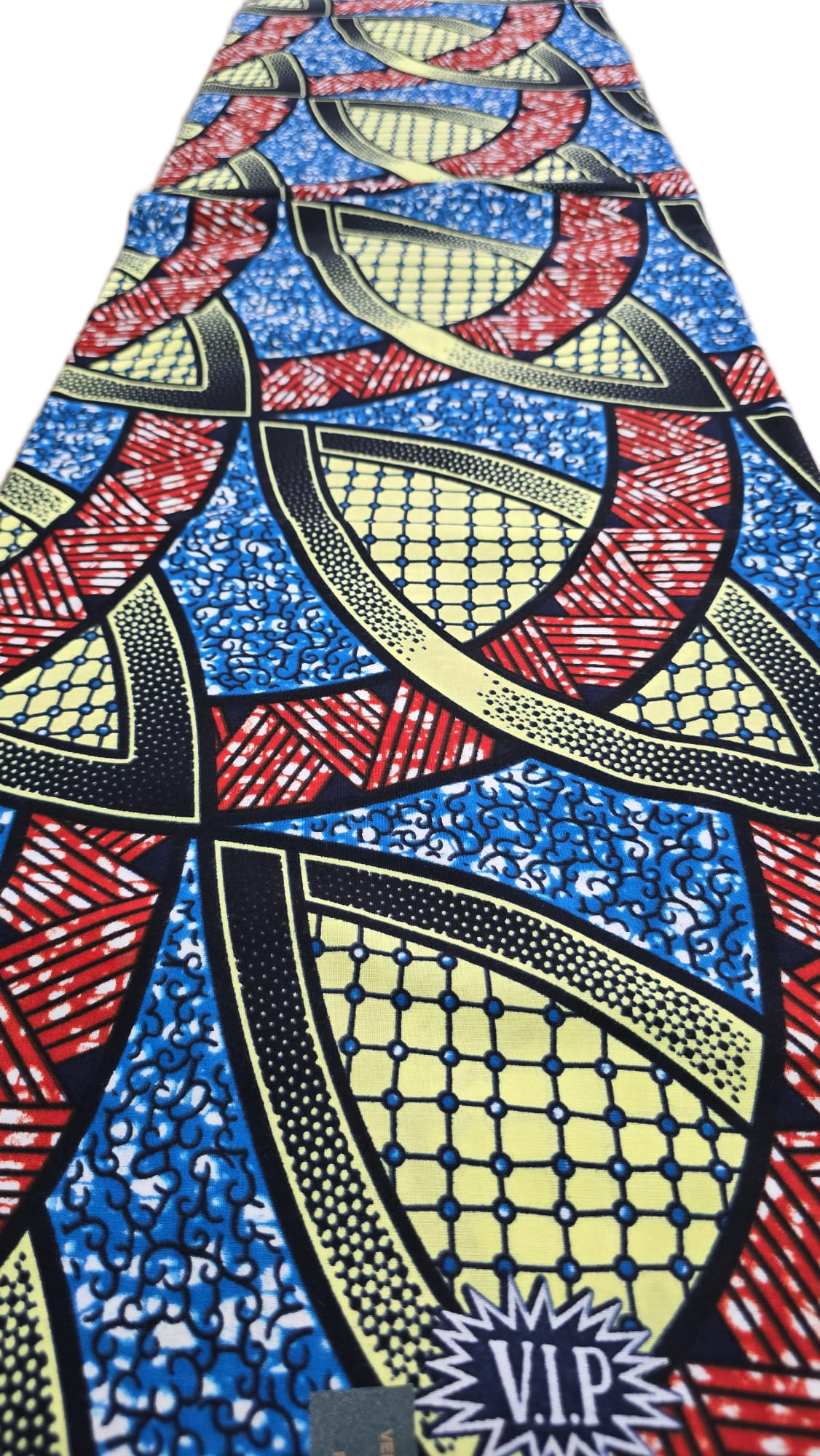African Wax Fabric/Wax Clothes/Ghanaian Wax Print/Nigerian Ankara. 6 Yards Piece - Image 2
