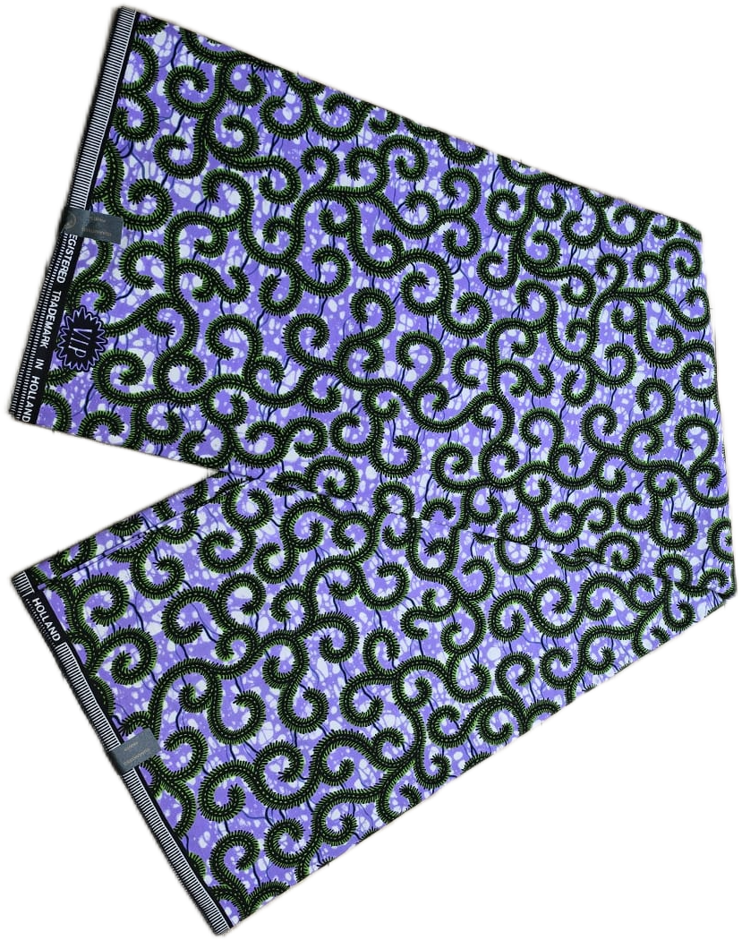 African Wax Fabric/Wax Clothes/Ghanaian Wax Print/Nigerian Ankara. 6 Yards Piece - Image 5