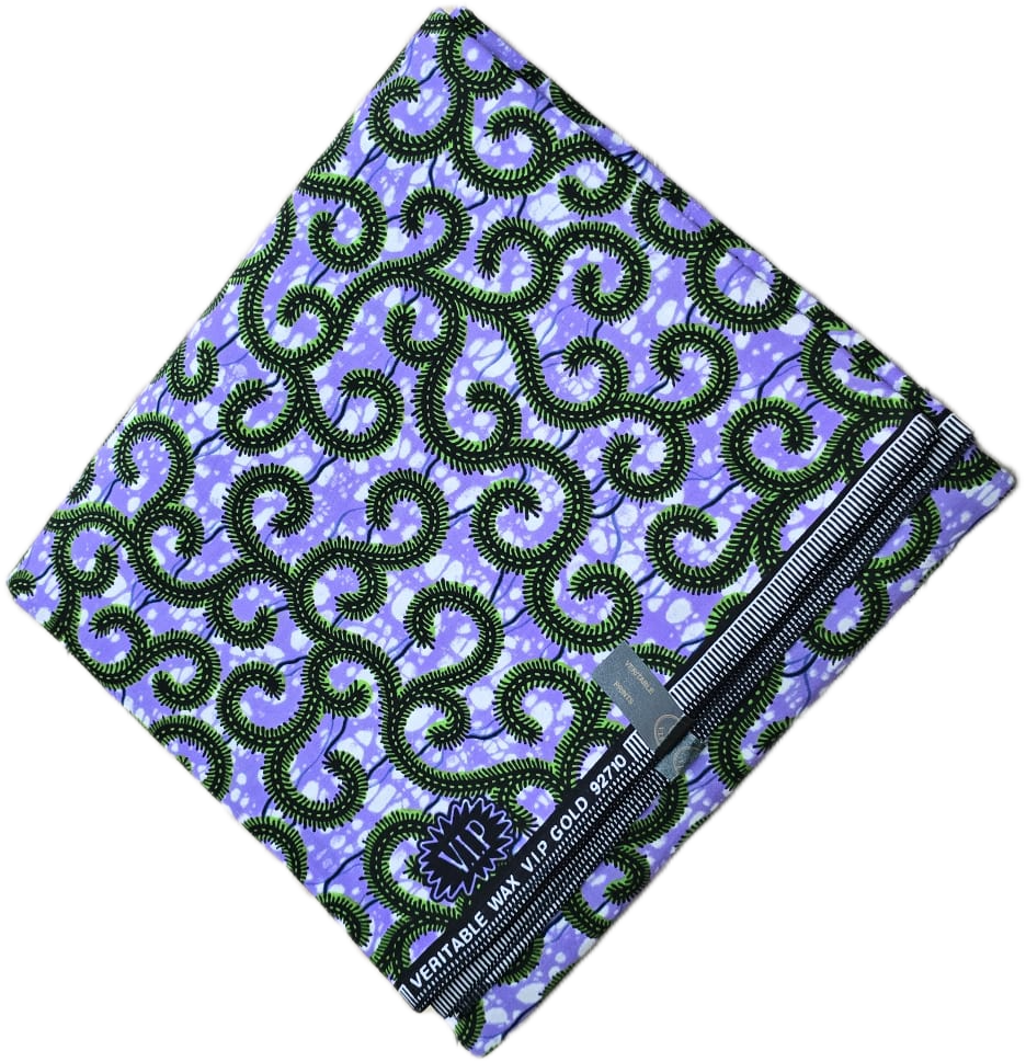 African Wax Fabric/Wax Clothes/Ghanaian Wax Print/Nigerian Ankara. 6 Yards Piece - Image 7