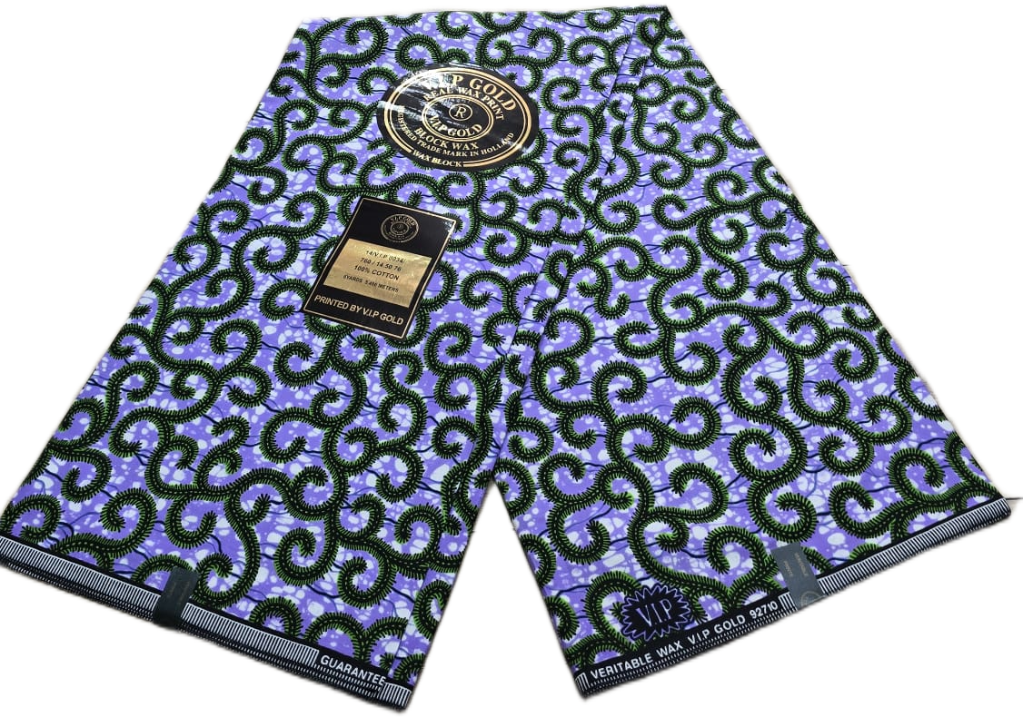 African Wax Fabric/Wax Clothes/Ghanaian Wax Print/Nigerian Ankara. 6 Yards Piece - Image 10