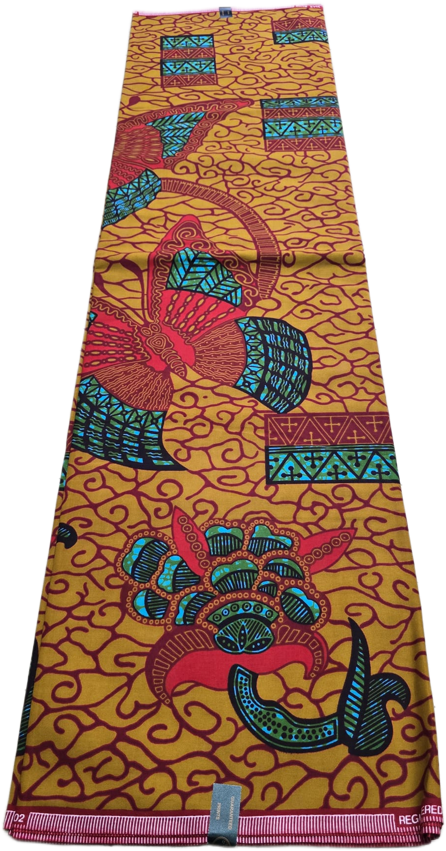 African Wax Fabric/Wax Clothes/Ghanaian Wax Print/Nigerian Ankara. 6 Yards Piece - Image 11