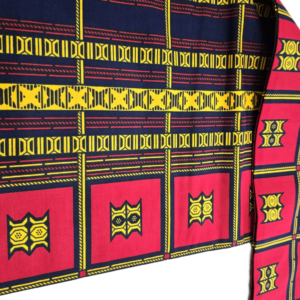 African Wax Fabric/Wax Clothes/Ghanaian Wax Print/Nigerian Ankara. 6 Yards Piece