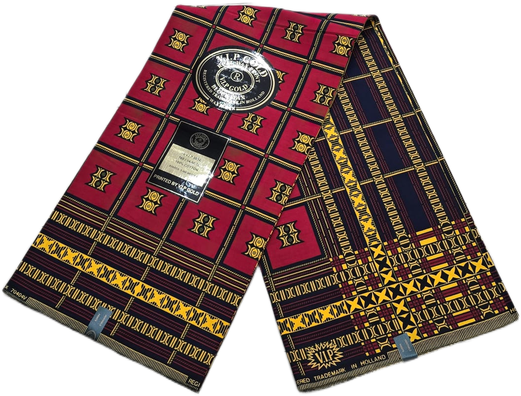 African Wax Fabric/Wax Clothes/Ghanaian Wax Print/Nigerian Ankara. 6 Yards Piece - Image 3