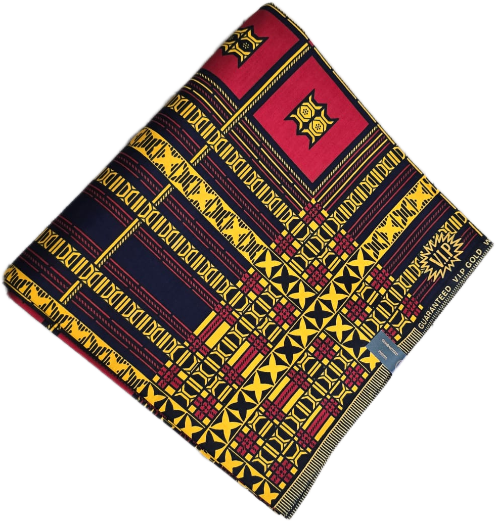 African Wax Fabric/Wax Clothes/Ghanaian Wax Print/Nigerian Ankara. 6 Yards Piece - Image 4