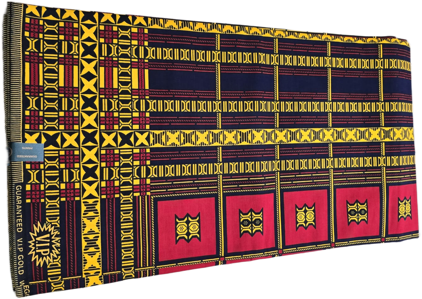 African Wax Fabric/Wax Clothes/Ghanaian Wax Print/Nigerian Ankara. 6 Yards Piece - Image 5