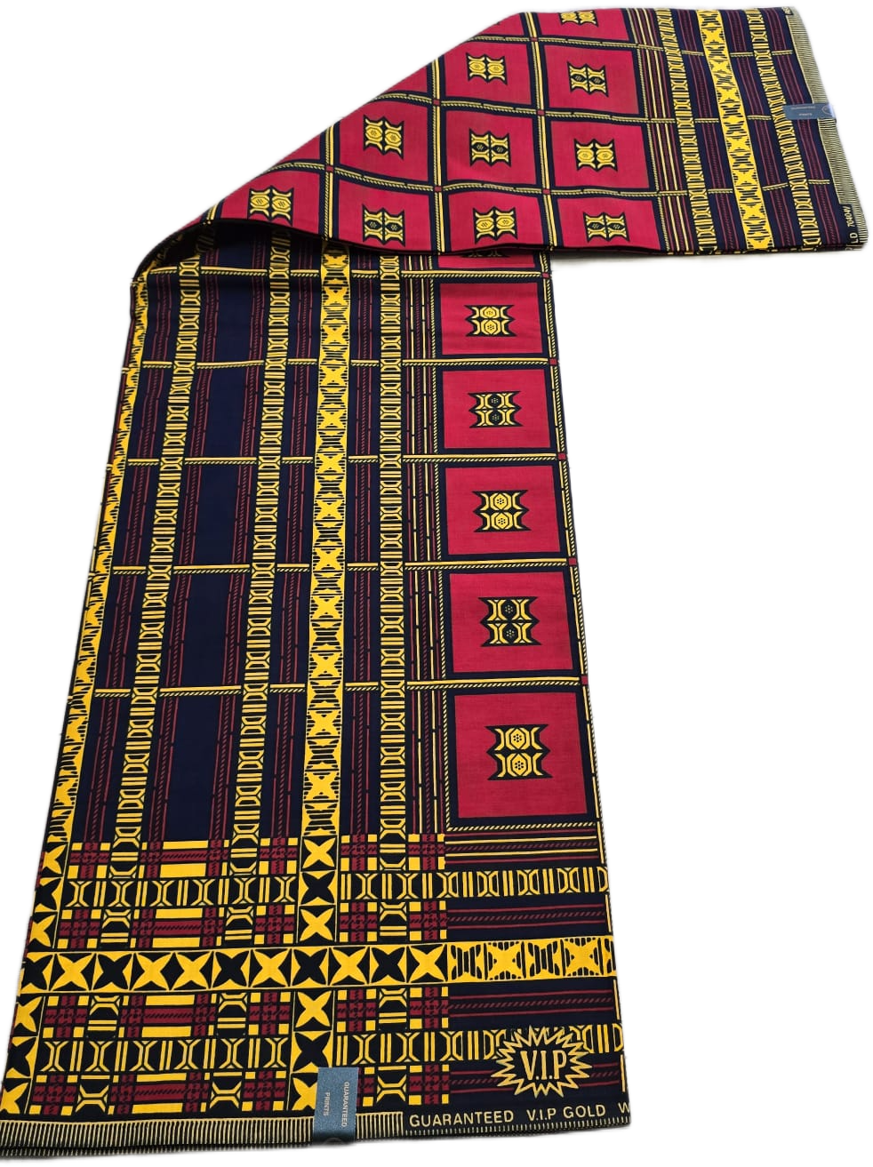 African Wax Fabric/Wax Clothes/Ghanaian Wax Print/Nigerian Ankara. 6 Yards Piece - Image 6