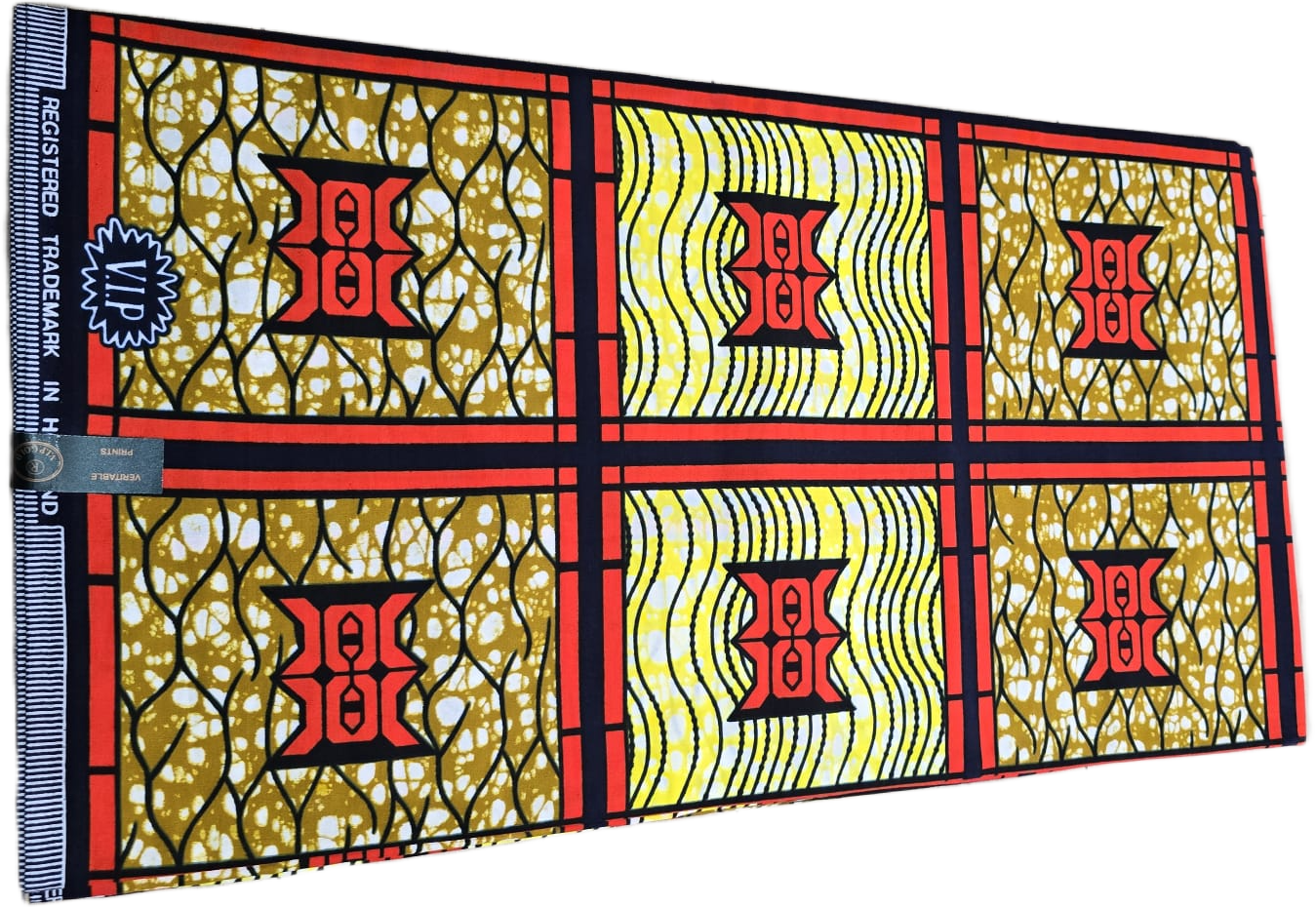 African Wax Fabric/Wax Clothes/Ghanaian Wax Print/Nigerian Ankara. 6 Yards Piece - Image 9