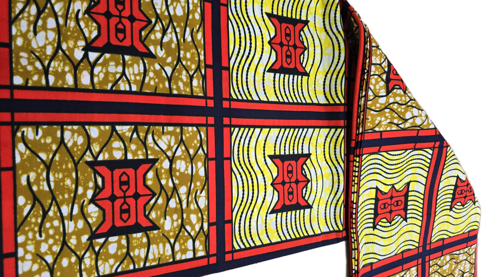 African Wax Fabric/Wax Clothes/Ghanaian Wax Print/Nigerian Ankara. 6 Yards Piece - Image 7