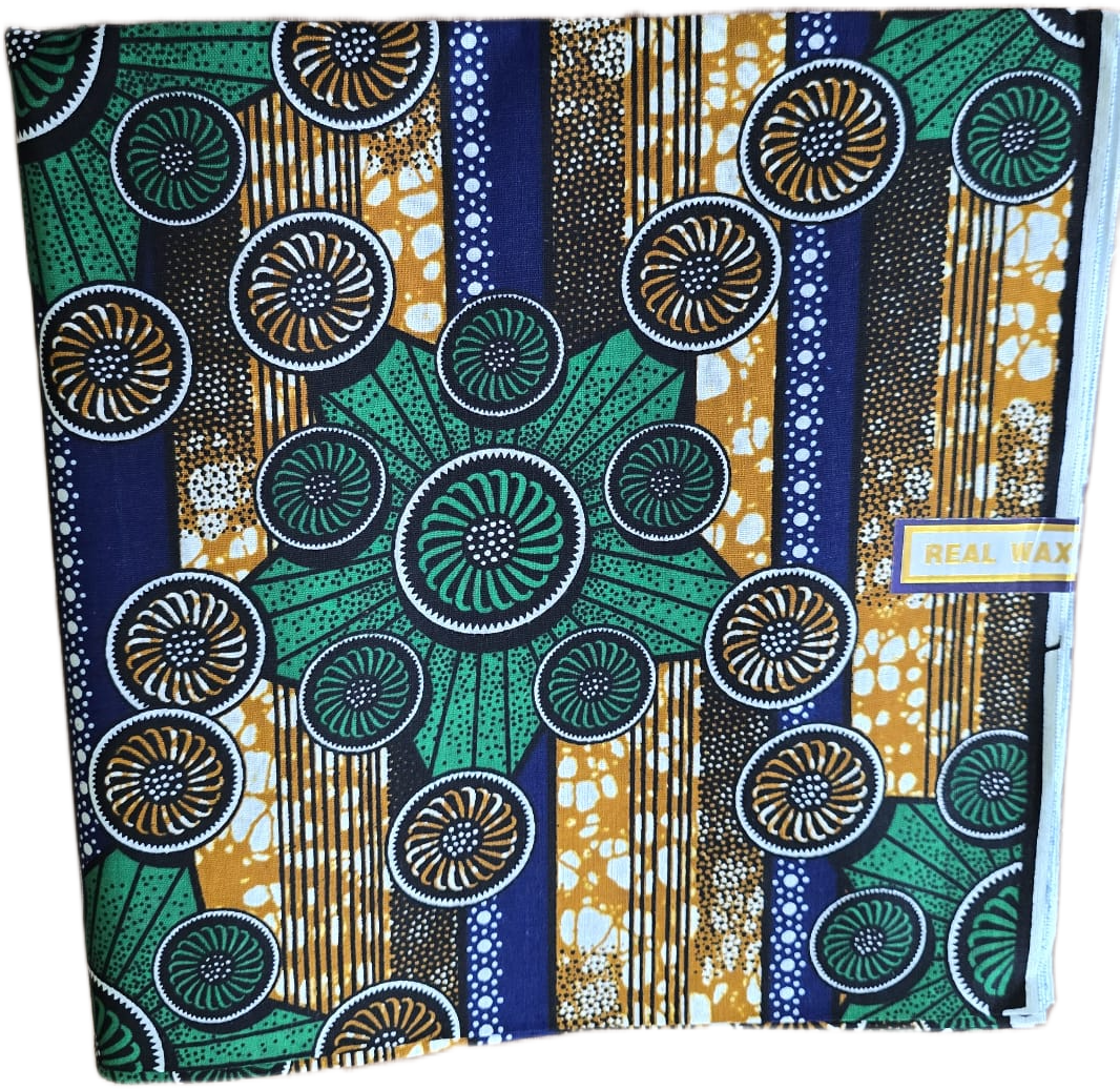 Special African Wax Print 6 Yards Piece - Image 6