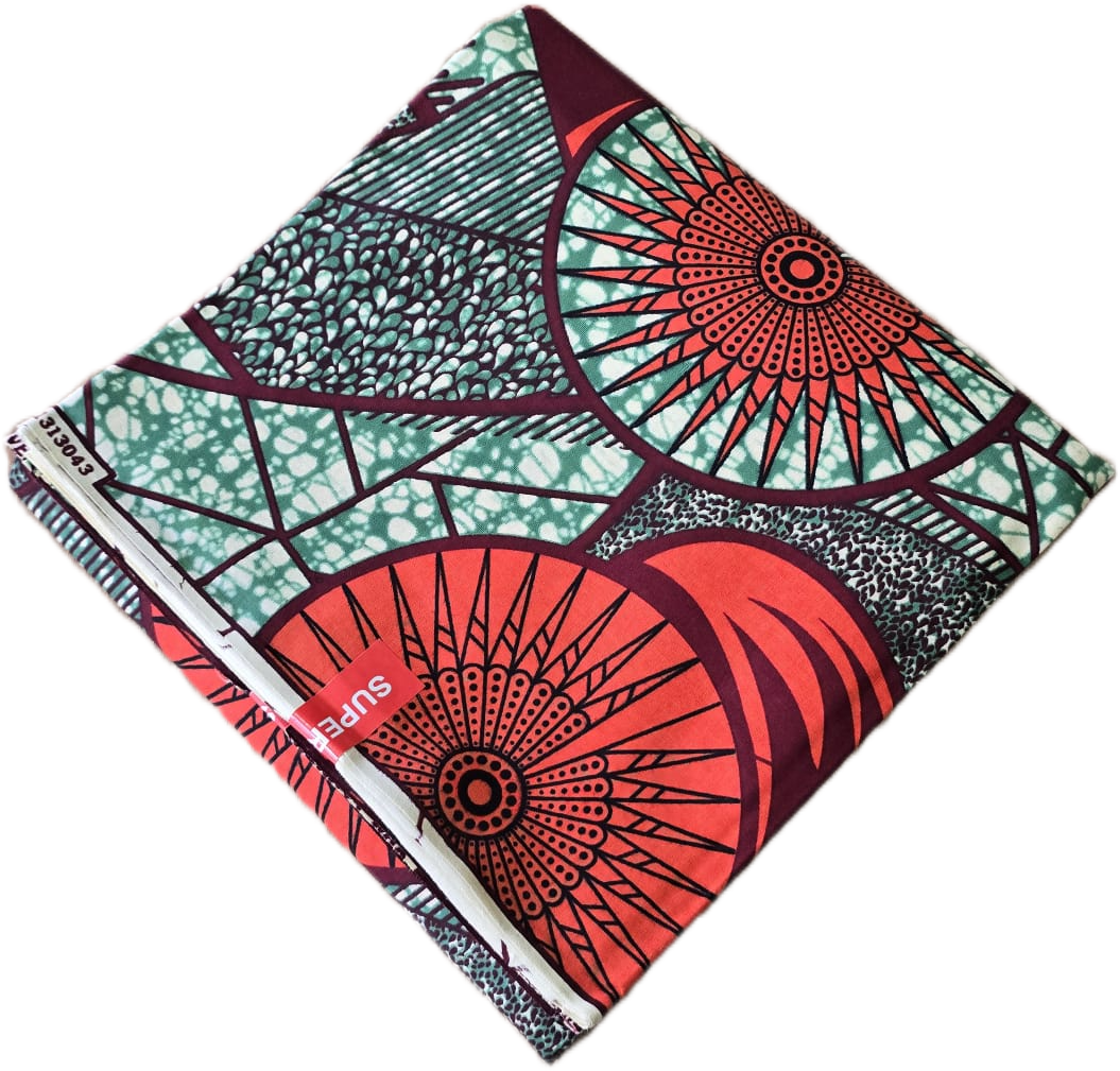 Special African Wax Print 6 Yards Piece - Image 2