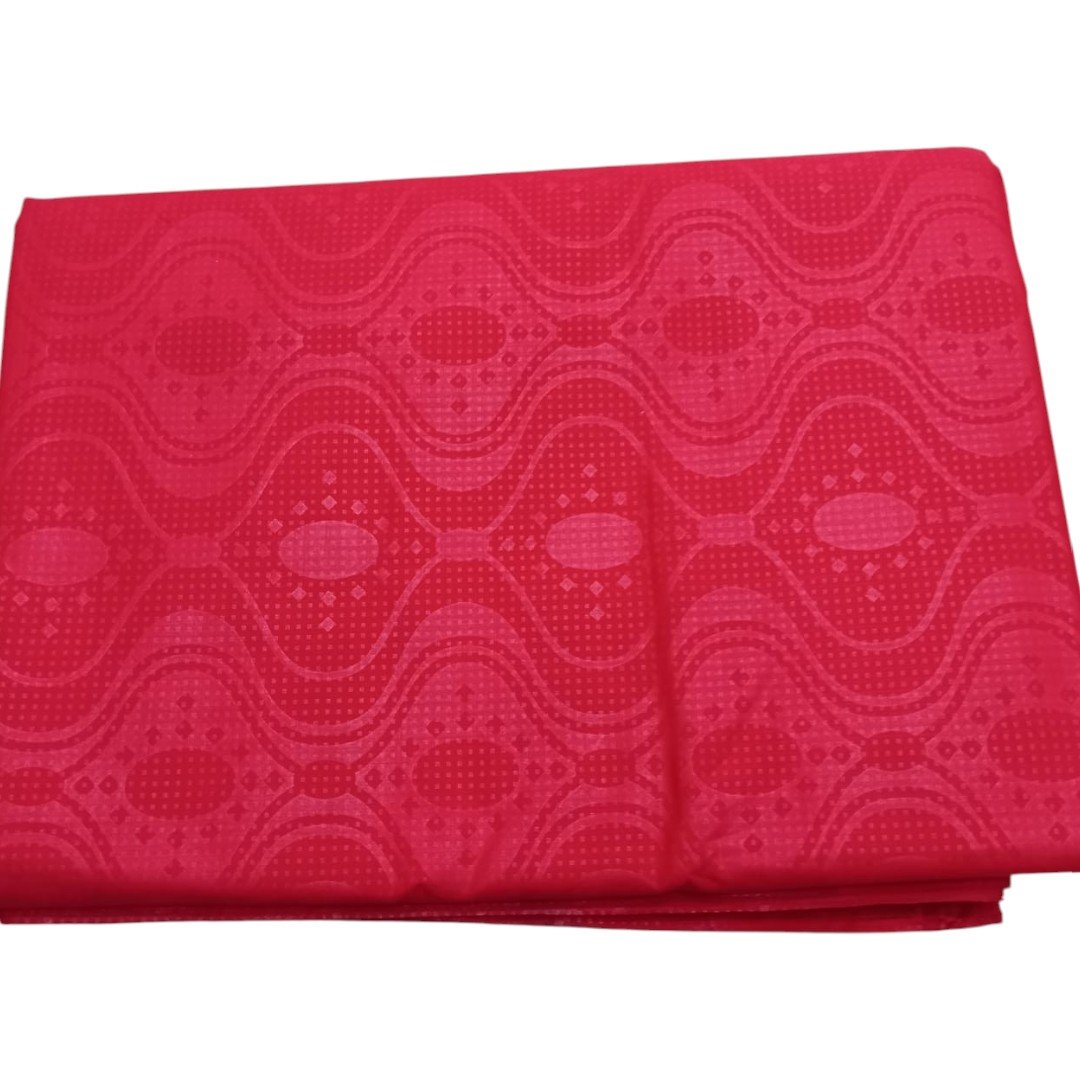 African Brissi/Cobni Embossed Wax Cloth – Funeral Fabric – 100% Cotton – 6 Yards - Image 4