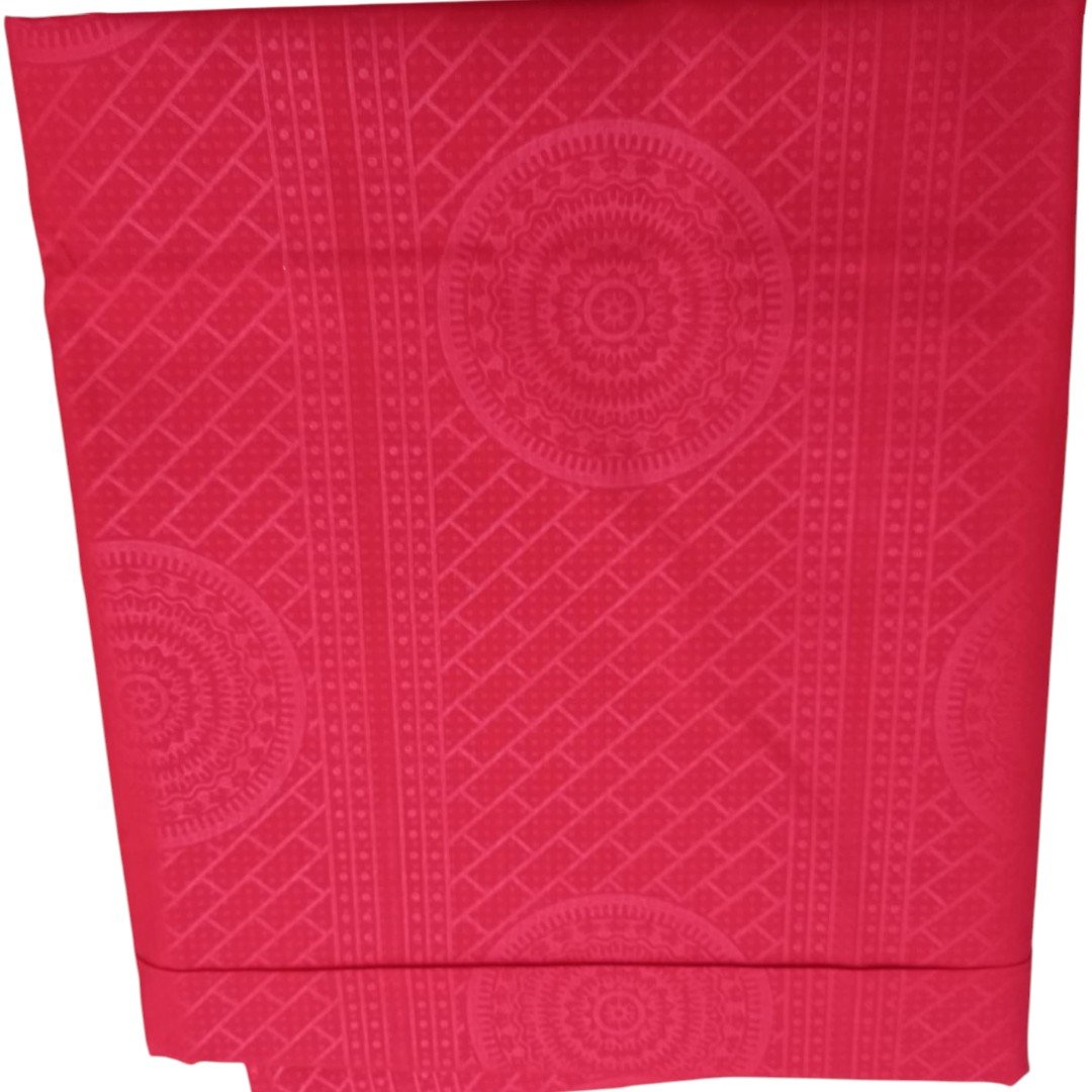 African Brissi/Cobni Embossed Wax Cloth – Funeral Fabric – 100% Cotton – 6 Yards - Image 5