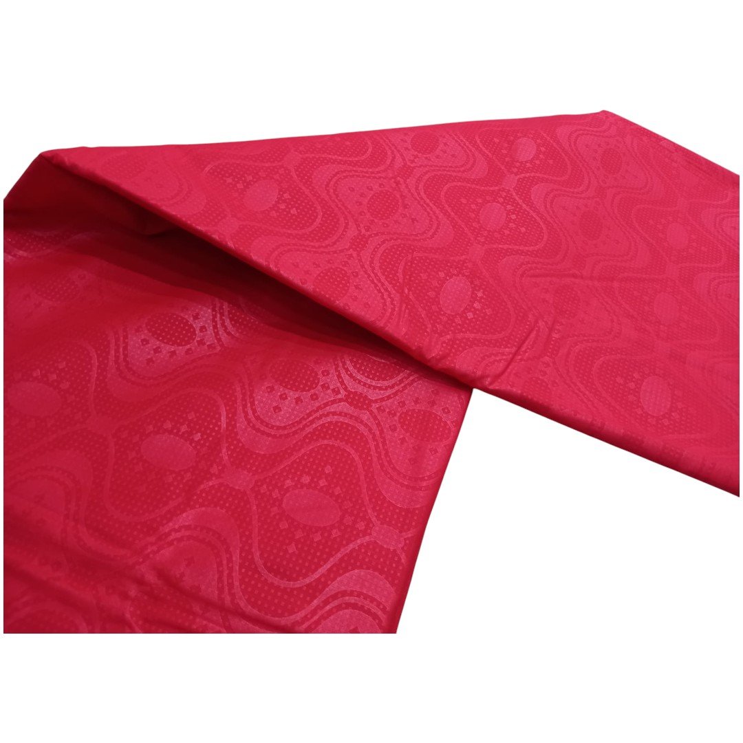 African Brissi/Cobni Embossed Wax Cloth – Funeral Fabric – 100% Cotton – 6 Yards - Image 5