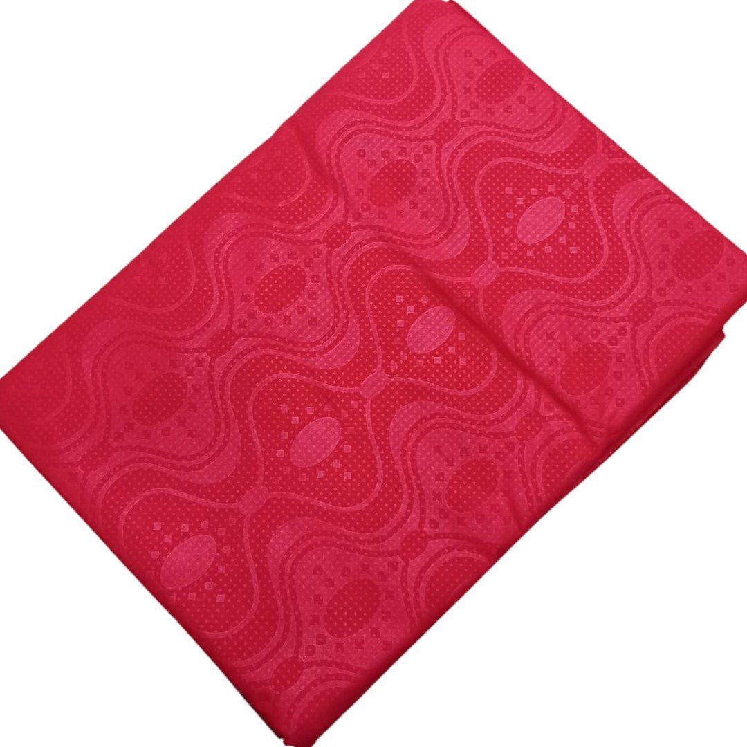 African Brissi/Cobni Embossed Wax Cloth – Funeral Fabric – 100% Cotton – 6 Yards - Image 6