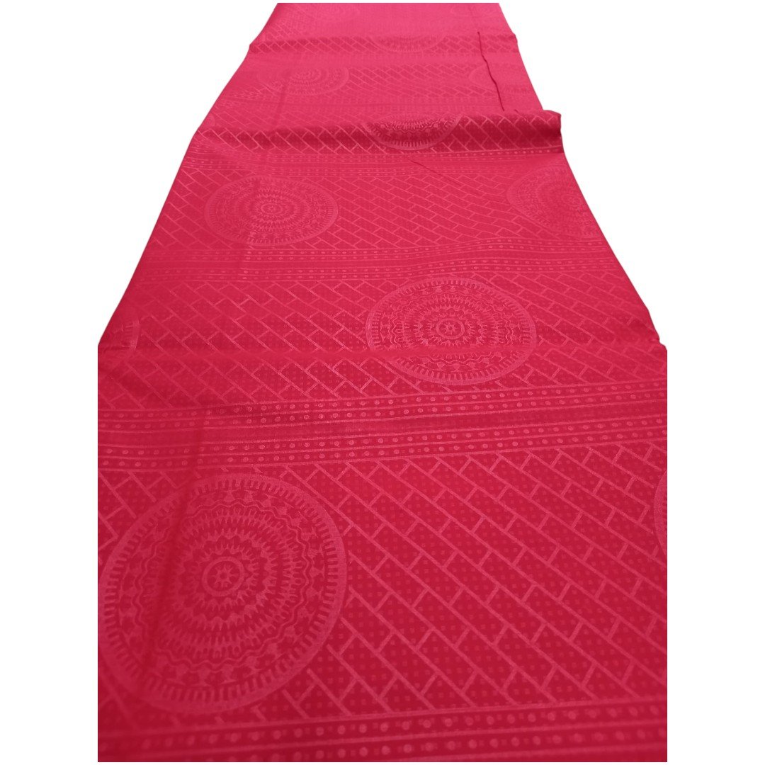 African Brissi/Cobni Embossed Wax Cloth – Funeral Fabric – 100% Cotton – 6 Yards - Image 6