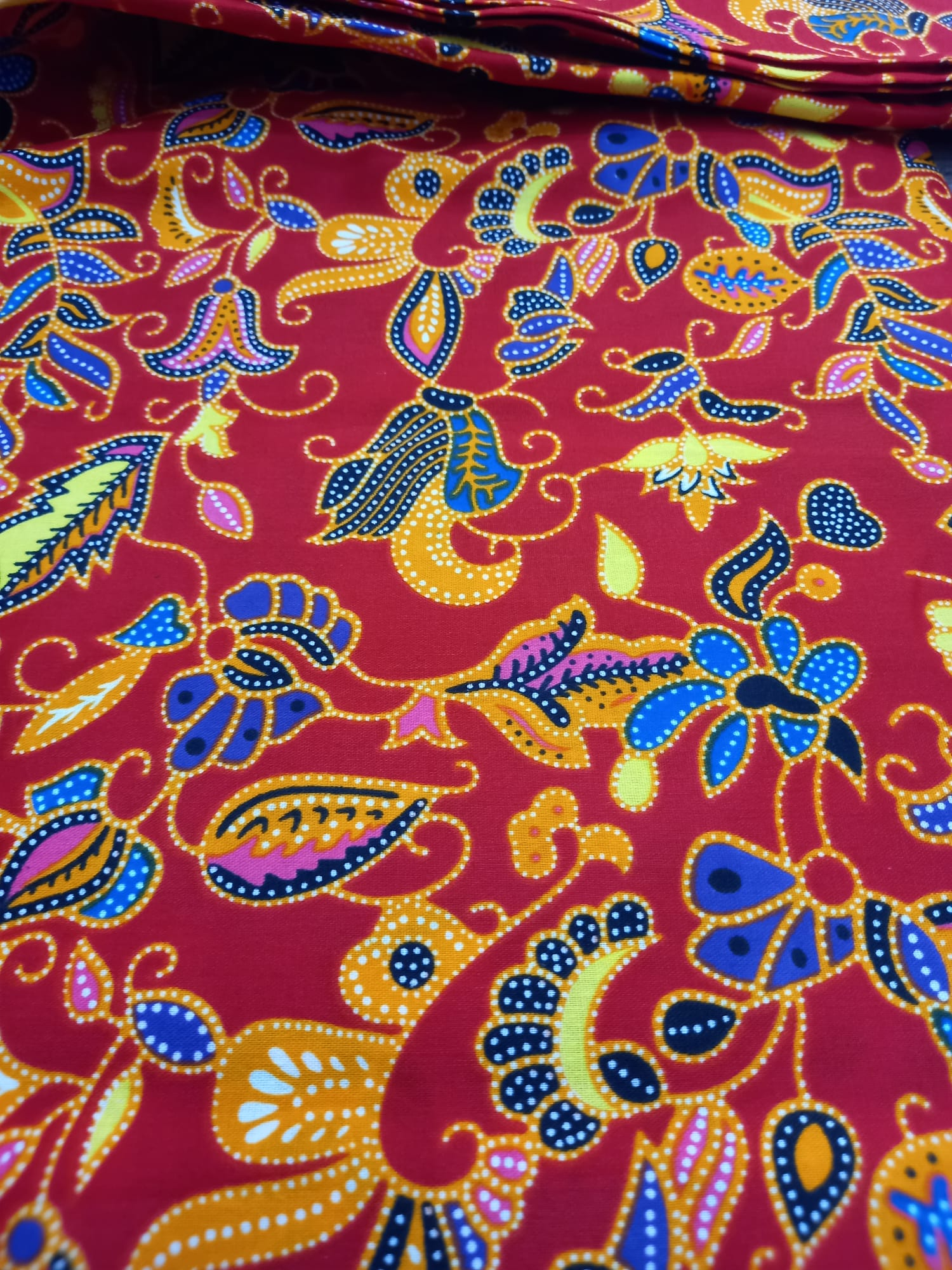 African Wax Fabric/Wax Clothes/Ghanaian Wax Print/Nigerian Ankara. 6 Yards Piece - Image 7