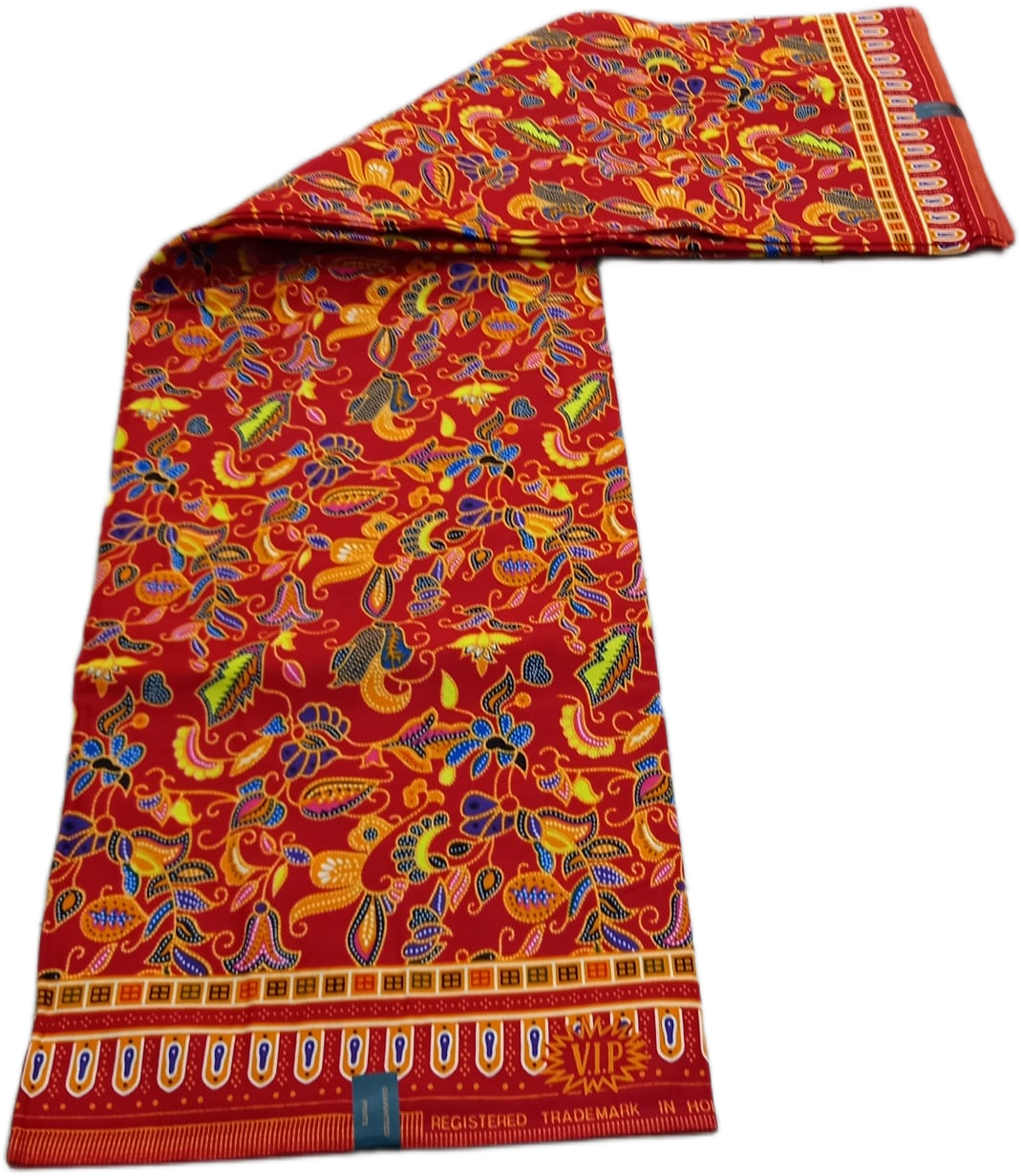 African Wax Fabric/Wax Clothes/Ghanaian Wax Print/Nigerian Ankara. 6 Yards Piece - Image 2