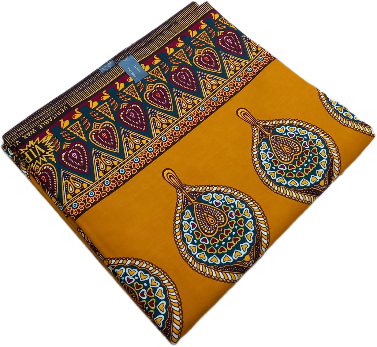 African Wax Fabric/Wax Clothes/Ghanaian Wax Print/Nigerian Ankara. 6 Yards Piece - Image 6