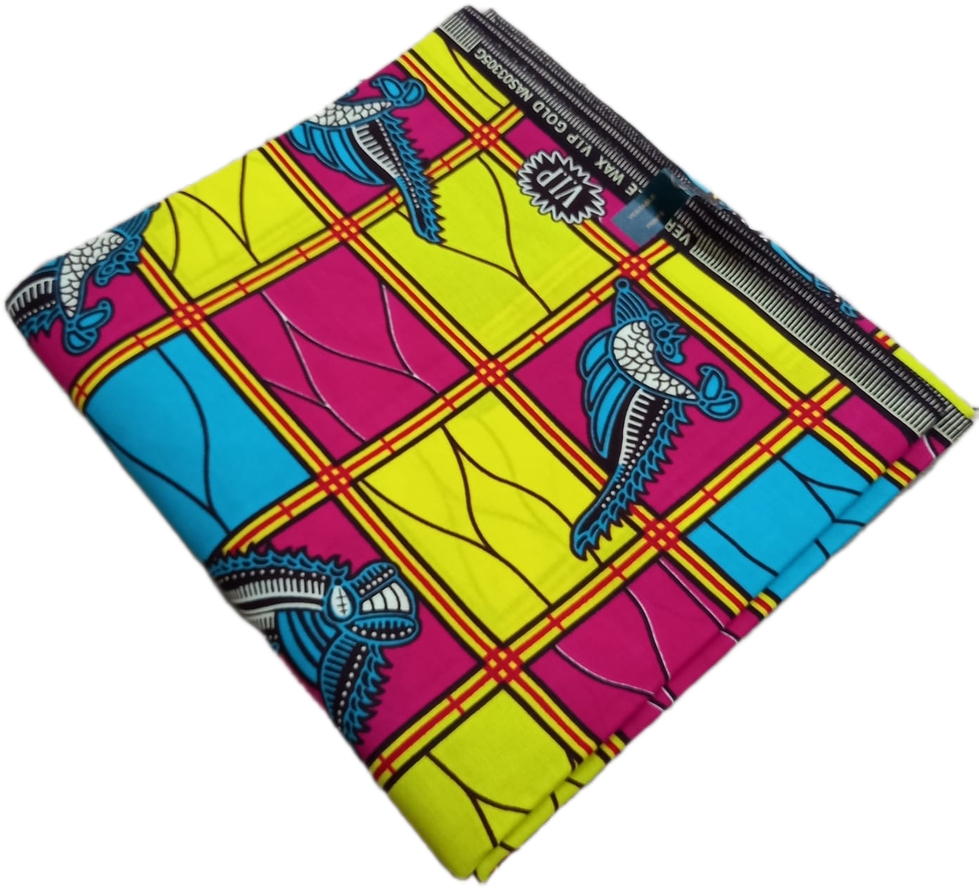 African Wax Fabric/Wax Clothes/Ghanaian Wax Print/Nigerian Ankara. 6 Yards Piece - Image 8