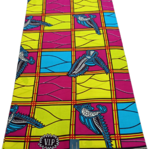 African Wax Fabric/Wax Clothes/Ghanaian Wax Print/Nigerian Ankara. 6 Yards Piece