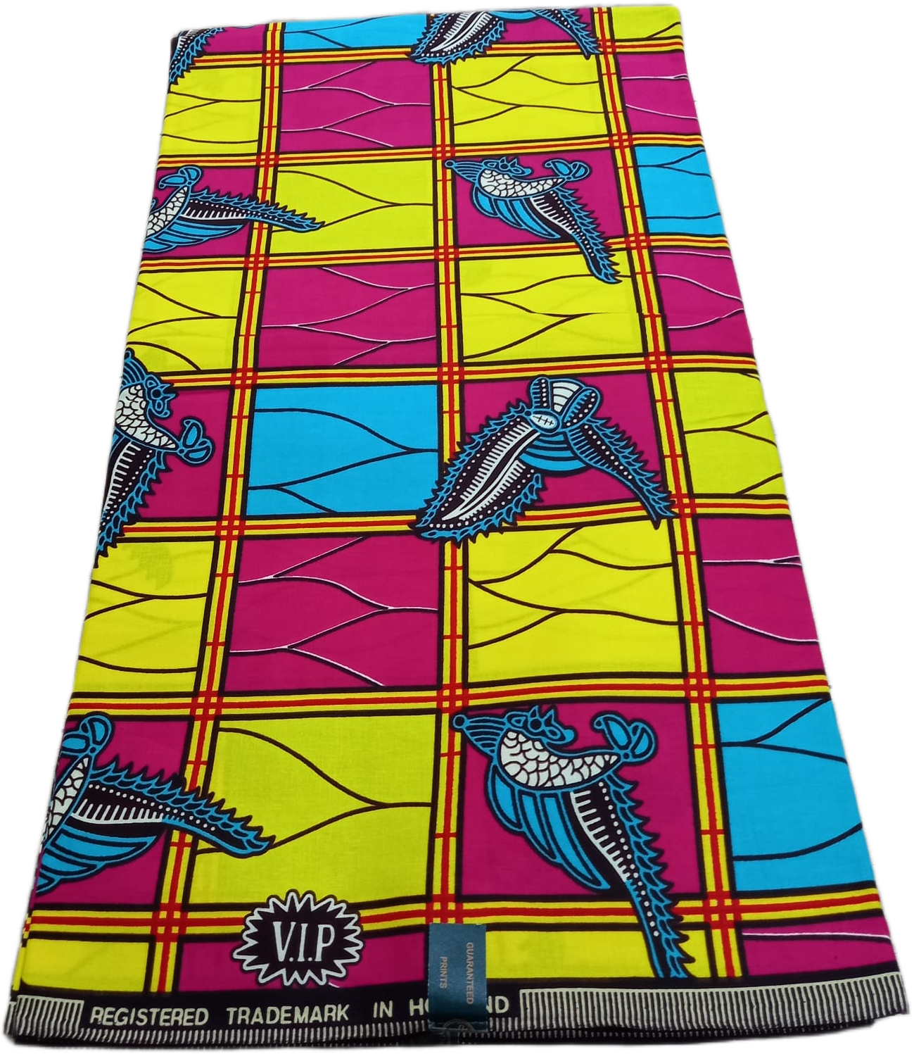African Wax Fabric/Wax Clothes/Ghanaian Wax Print/Nigerian Ankara. 6 Yards Piece - Image 2