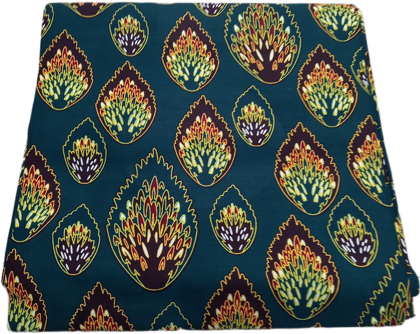 African Wax Fabric/Wax Clothes/Ghanaian Wax Print/Nigerian Ankara. 6 Yards Piece - Image 8