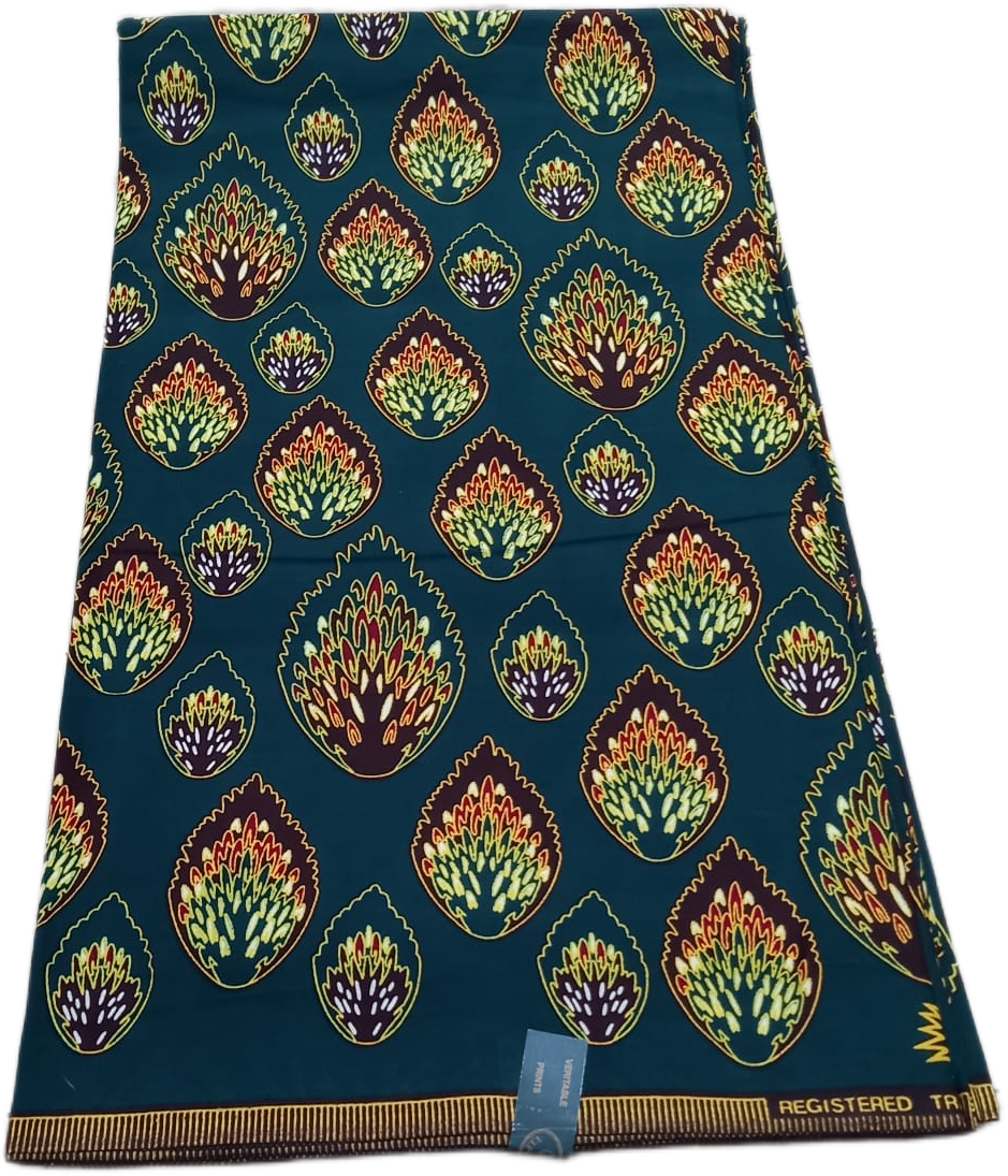 African Wax Fabric/Wax Clothes/Ghanaian Wax Print/Nigerian Ankara. 6 Yards Piece - Image 6
