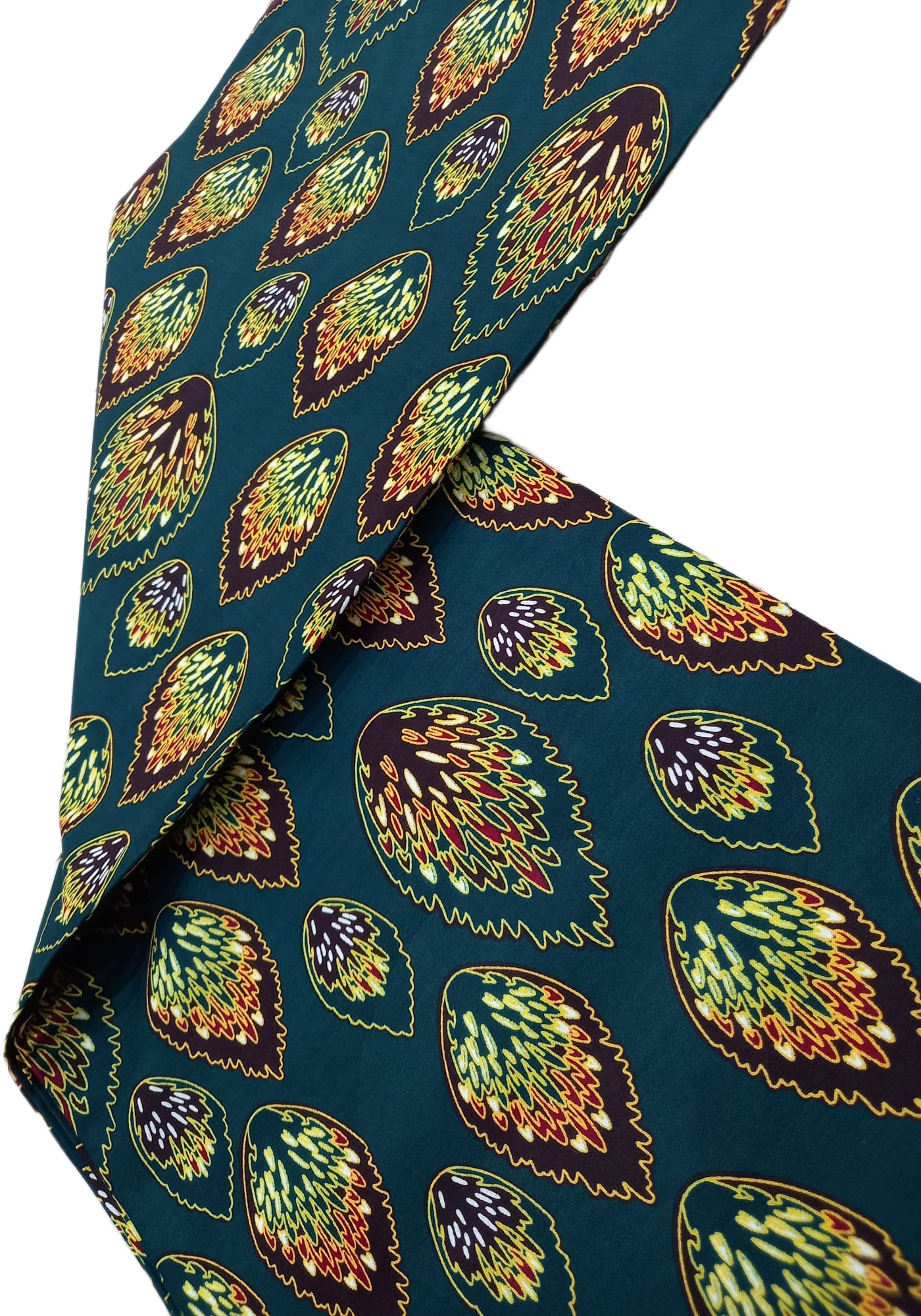 African Wax Fabric/Wax Clothes/Ghanaian Wax Print/Nigerian Ankara. 6 Yards Piece - Image 5