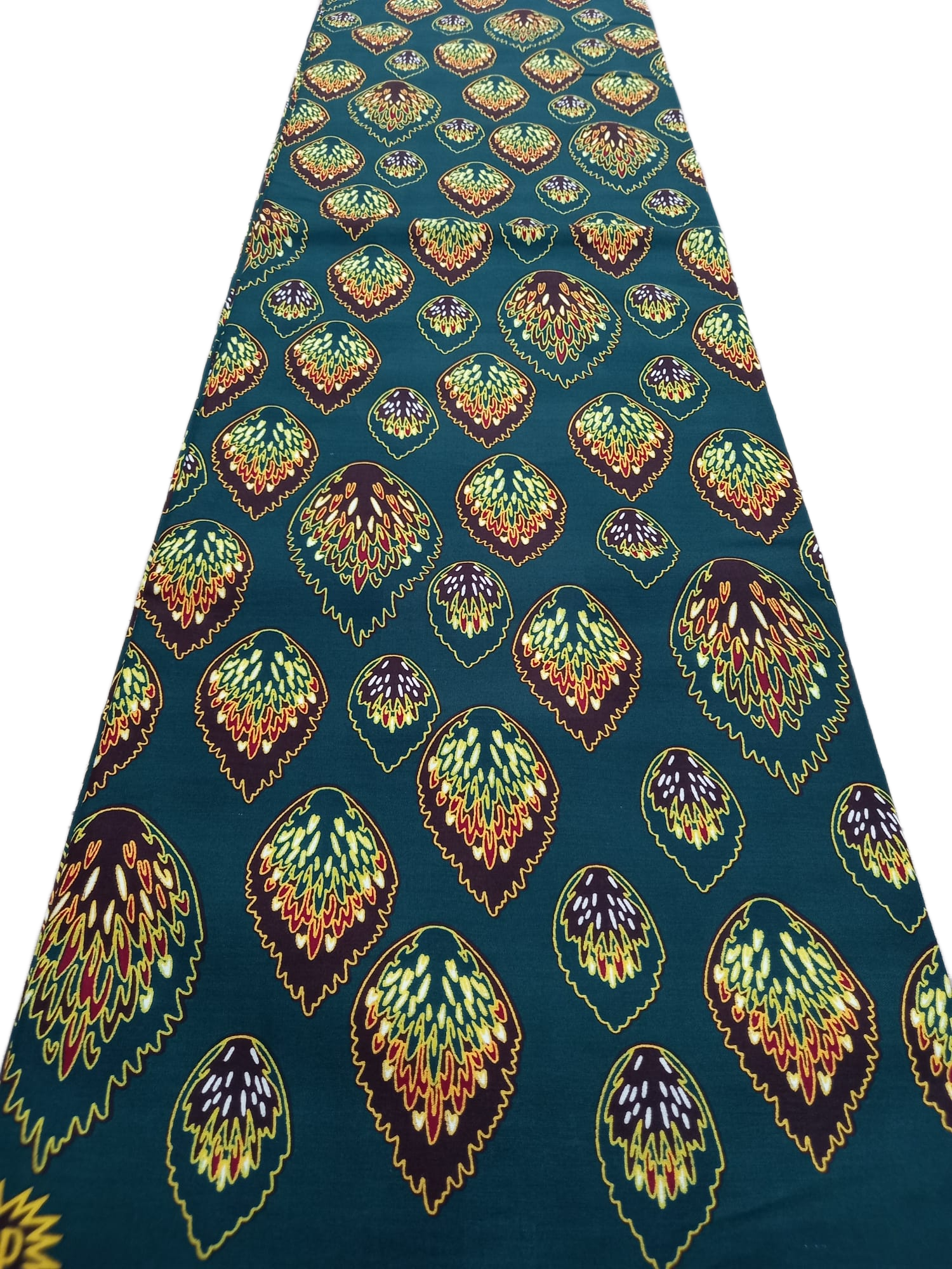 African Wax Fabric/Wax Clothes/Ghanaian Wax Print/Nigerian Ankara. 6 Yards Piece - Image 4