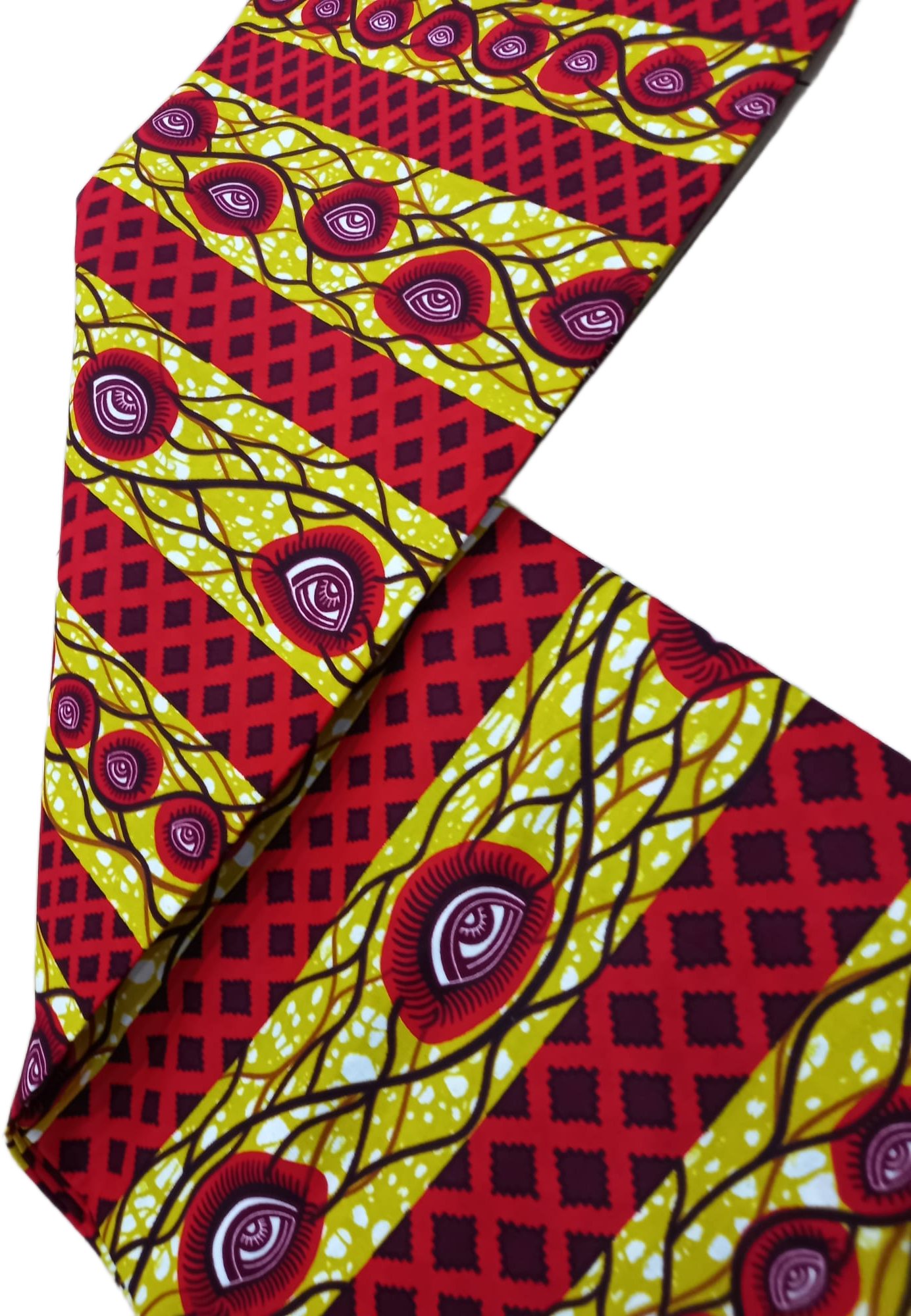 African Wax Fabric/Wax Clothes/Ghanaian Wax Print/Nigerian Ankara. 6 Yards Piece - Image 6