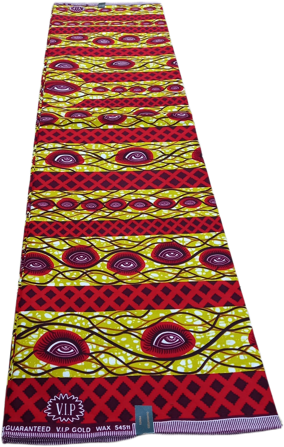 African Wax Fabric/Wax Clothes/Ghanaian Wax Print/Nigerian Ankara. 6 Yards Piece - Image 4