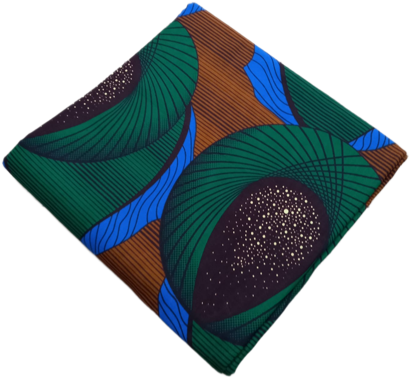 African Wax Fabric/Wax Clothes/Ghanaian Wax Print/Nigerian Ankara. 6 Yards Piece - Image 8