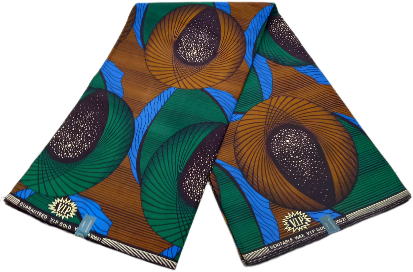 African Wax Fabric/Wax Clothes/Ghanaian Wax Print/Nigerian Ankara. 6 Yards Piece - Image 5